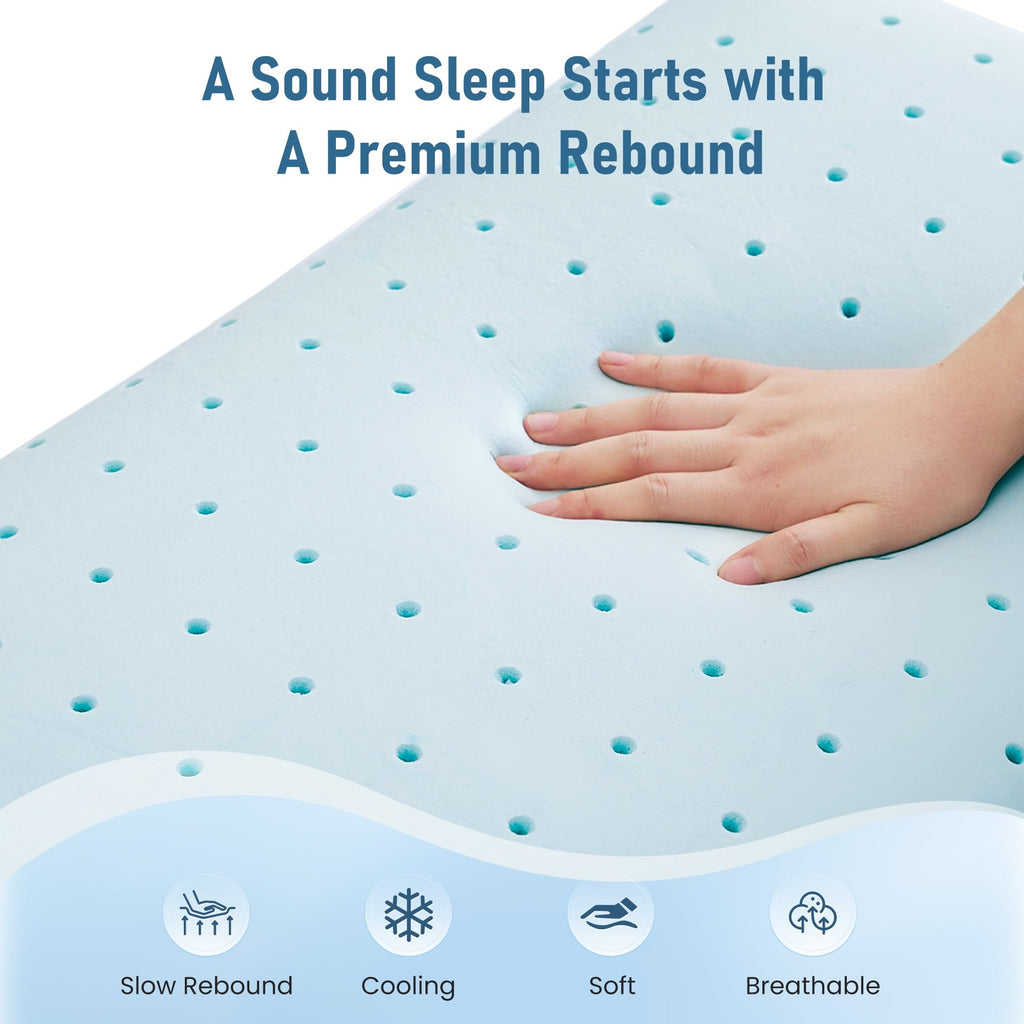 Ergonomic Memory Foam Memory Foam Pillow for Bed, Cooling Pillow with Extra Height Pad, Supportive Bed Pillow for Side, Back & Hot Sleepers... - Ergonomic Memory Foam Pillow for Neck Pain Support Detail