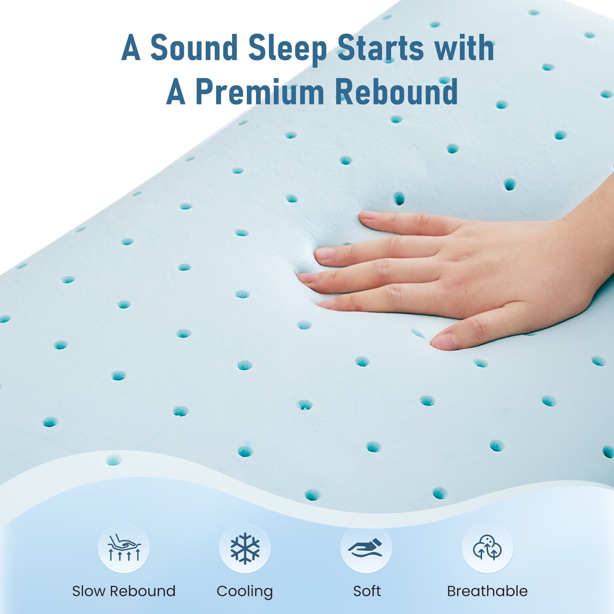 Ergonomic Memory Foam Memory Foam Pillow for Bed, Cooling Pillow with Extra Height Pad, Supportive Bed Pillow for Side, Back & Hot Sleepers... - Ergonomic Memory Foam Pillow for Neck Pain Support Detail
