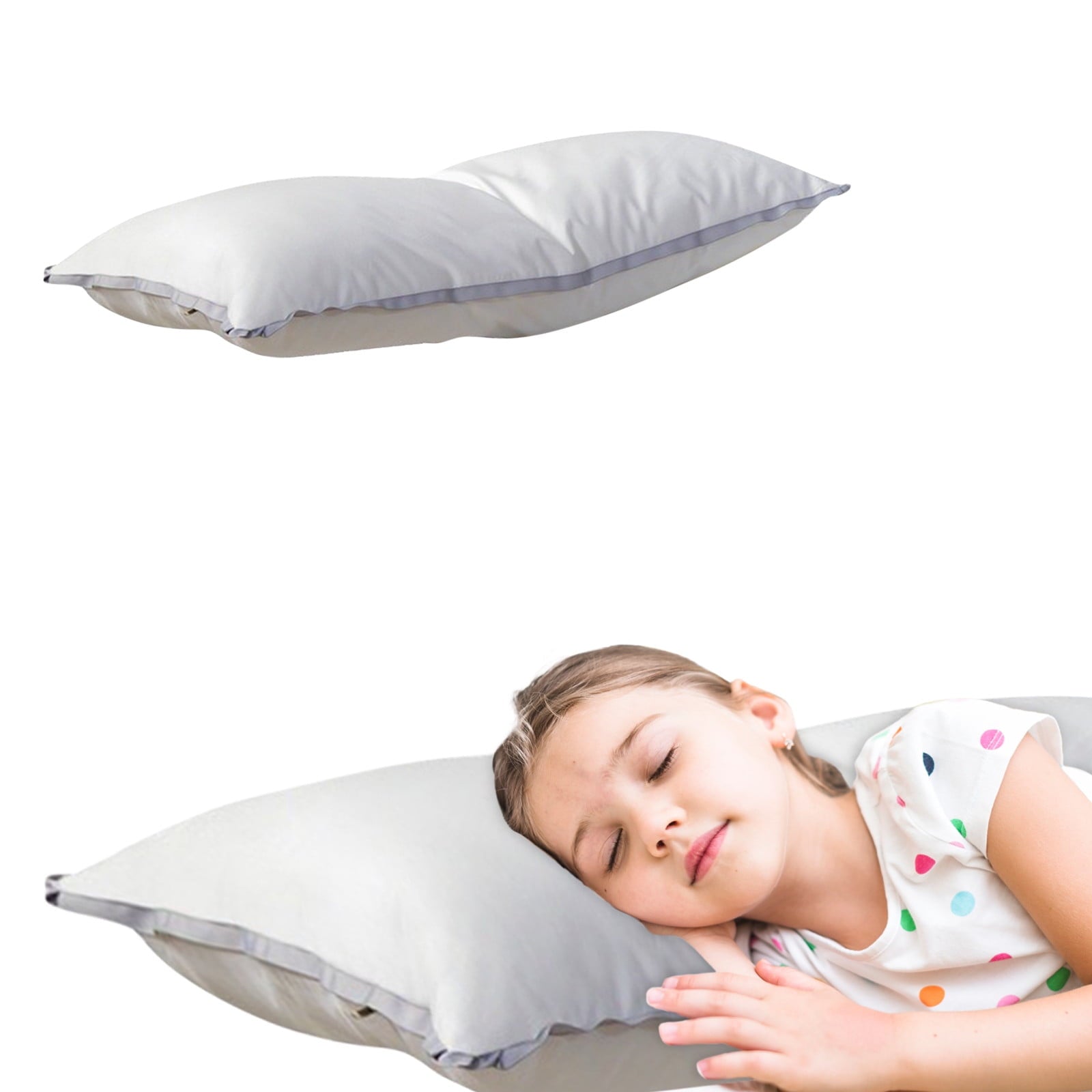 Hotel Collection Bed Pillows for Sleeping, Soft and Supportive Bed Pillow Hotel Collection Pillow, Comfortable Pillow for Side and Bac... - Hotel Quality Plush Sleeping Pillows Detail