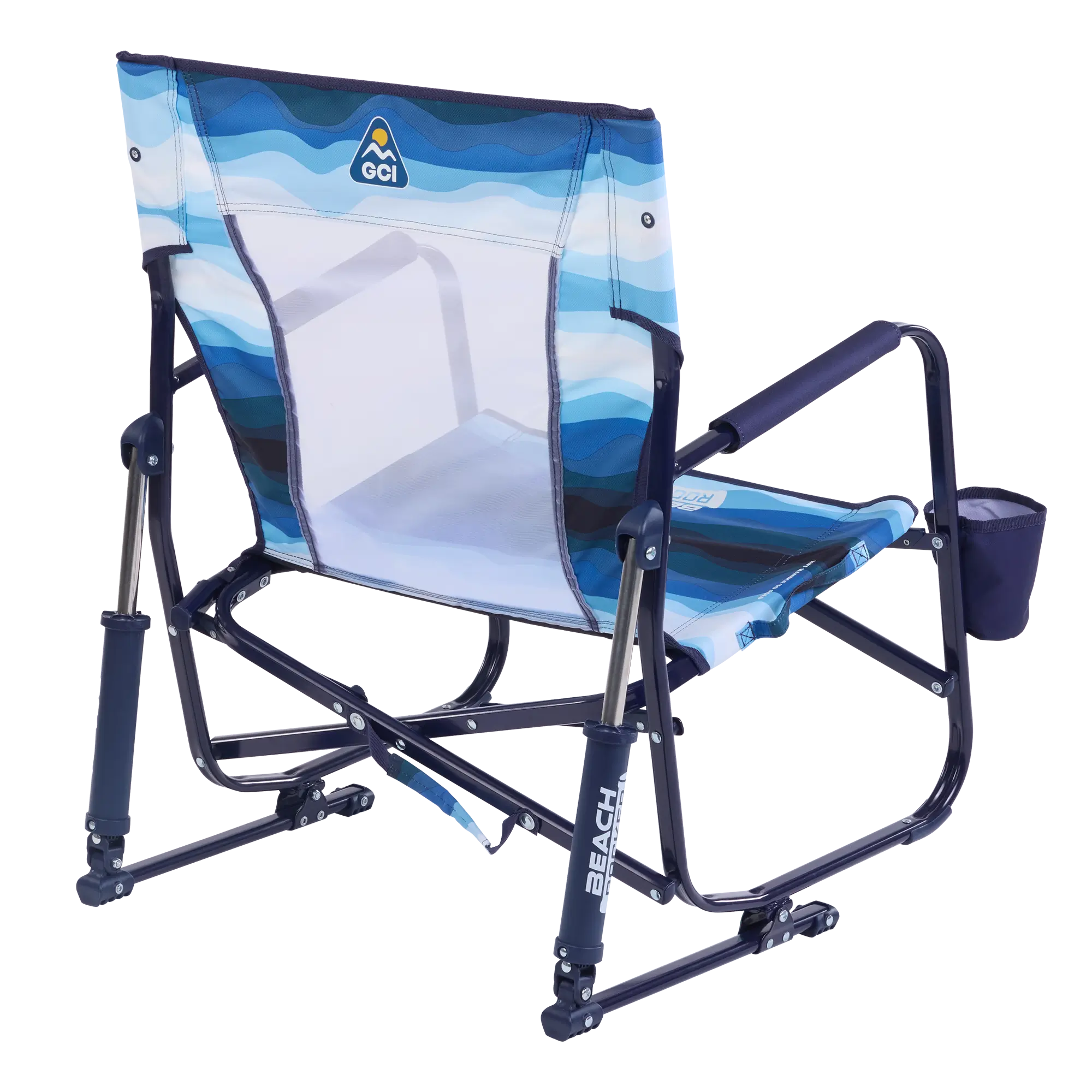 Smooth Motion Beach Rocker - Choice 712 - RoadTrip Rocker Smooth Motion Camp Chair Detail