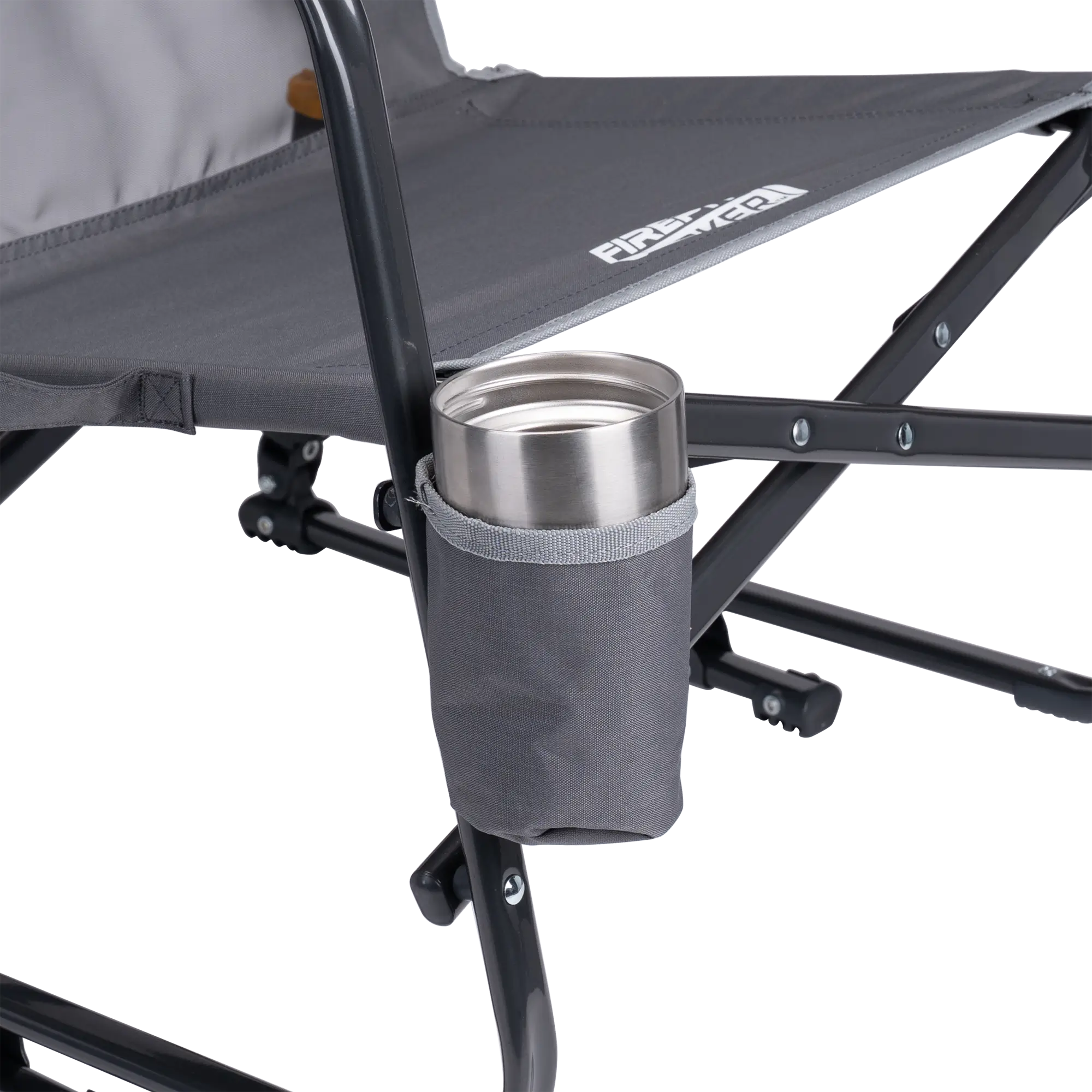Premium All-Weather FirePit Rocker - Choice 737 - Freestyle Rocker Portable Outdoor Folding Chair Detail