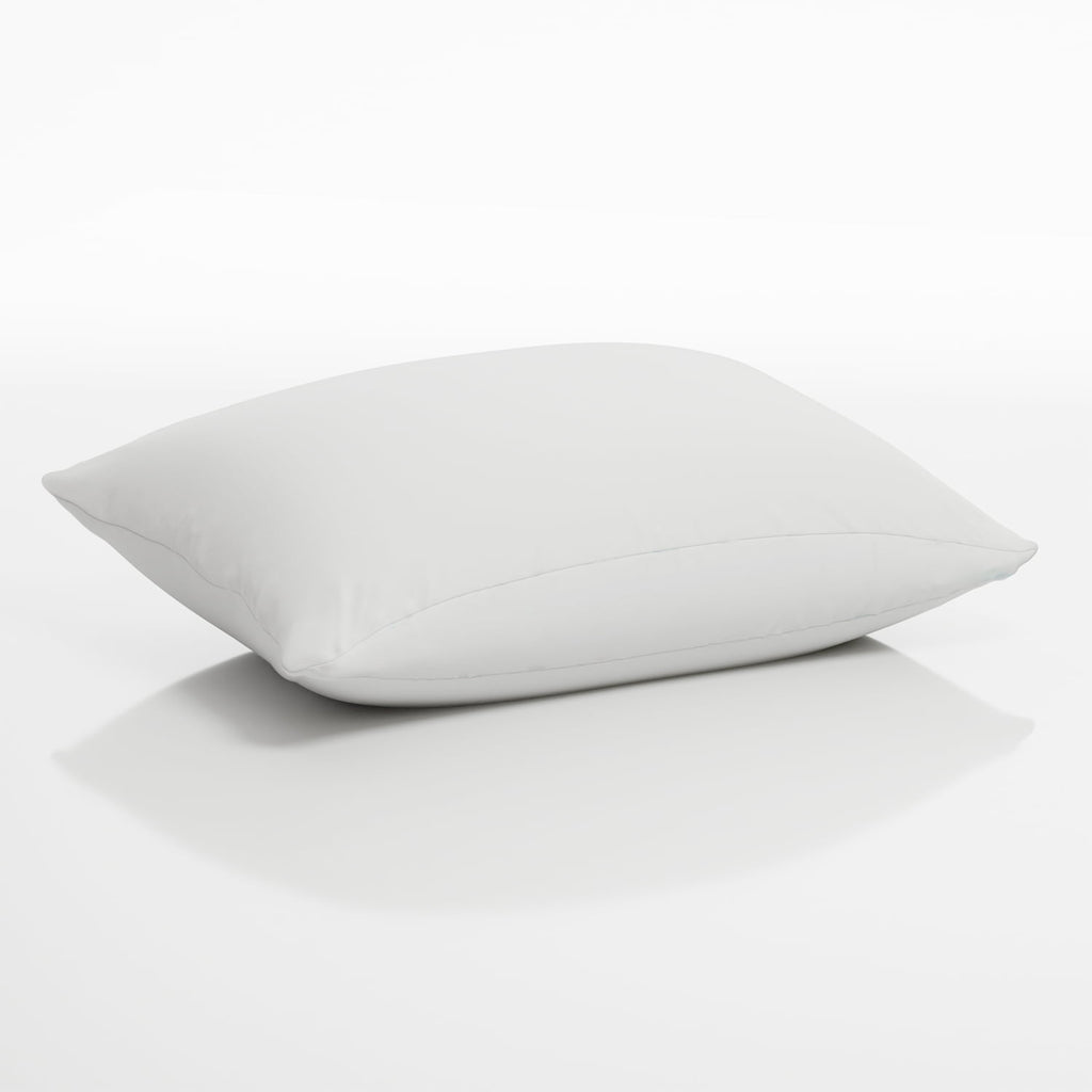 Fluffy Shredded Allergy Relief Bed Pillows, Standard/Queen - Firm Support, Back and Side Sleeper (2 Count) - Orthopedic Shredded Foam Bed Pillow Set Detail