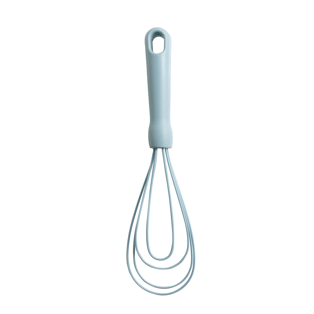 Ergonomic Manual 3-Piece Silicone Whisk Set, 10.5"/10.4"/9.6" L, Blue Color - Innovative Kitchen Helper for Modern Cooking Detail