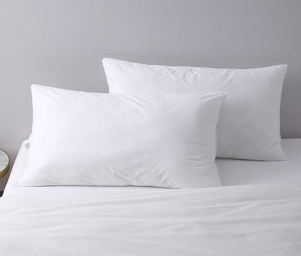 Orthopedic Support Bed Pillows King Size Pillows Set of 2, Pillows for Sleeping,Polyester Microfiber Cover,Super Soft Set of 2(... - Orthopedic Shredded Foam Bed Pillow Set Detail
