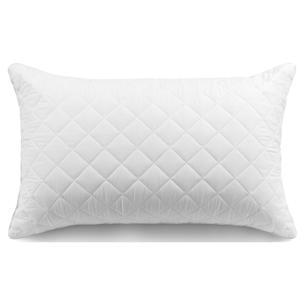 Orthopedic Support Memory Foam Cluster Bed Pillow, Standard/Queen, 2 Pack - Hotel Quality Plush Sleeping Pillows Detail