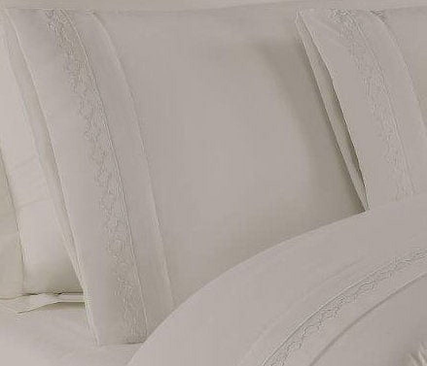 Ultra-Soft Luxury Silver Gray Microfiber bed Sheet Sets, 4-pieces, Twin size - Luxury Bed Sheet Set with Deep Pockets Detail