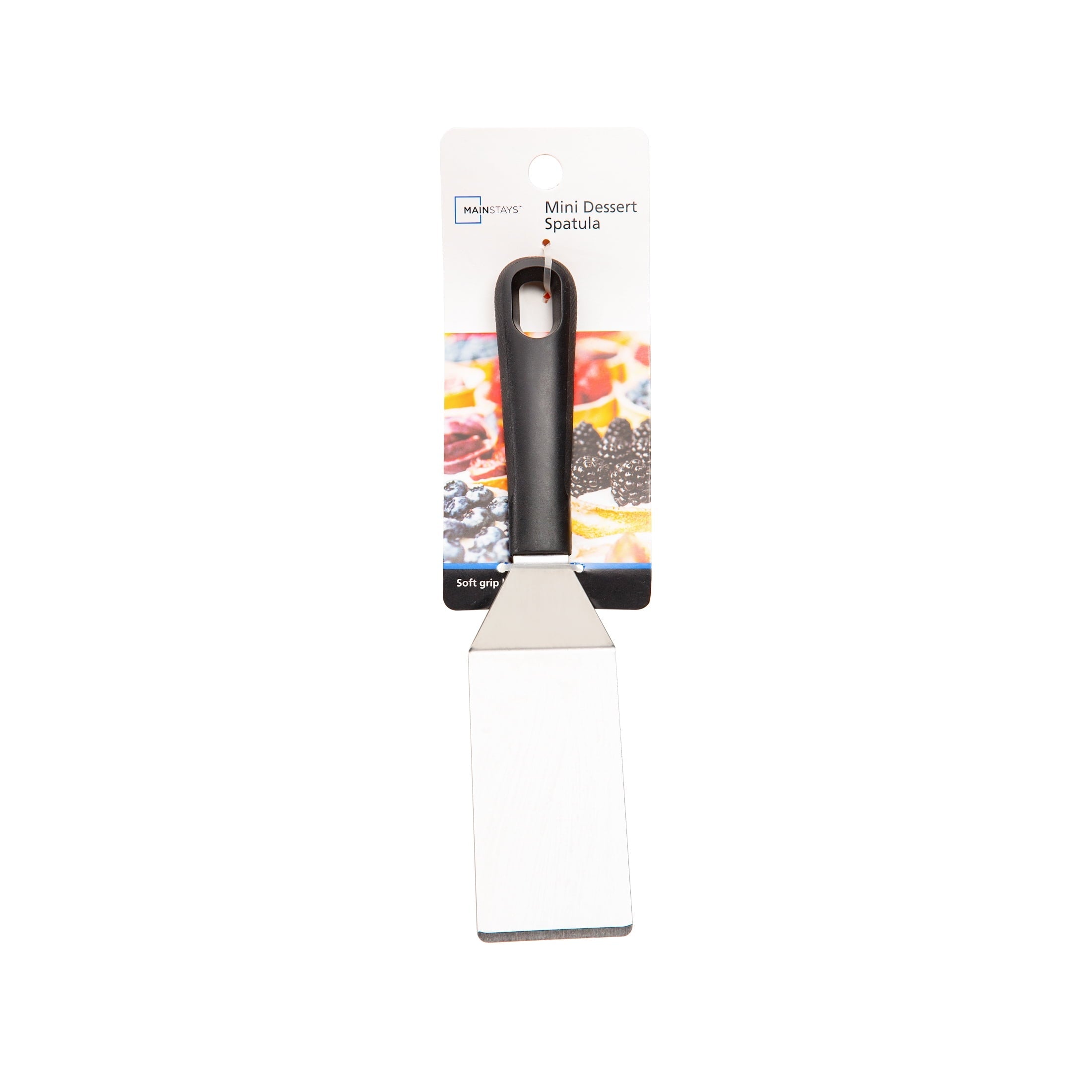 High-Precision Stainless Steel Mini Dessert Spatula with Softgrip Handle for Serving Pancakes or Desserts - Professional Kitchen Tool for Culinary Enthusiasts Detail