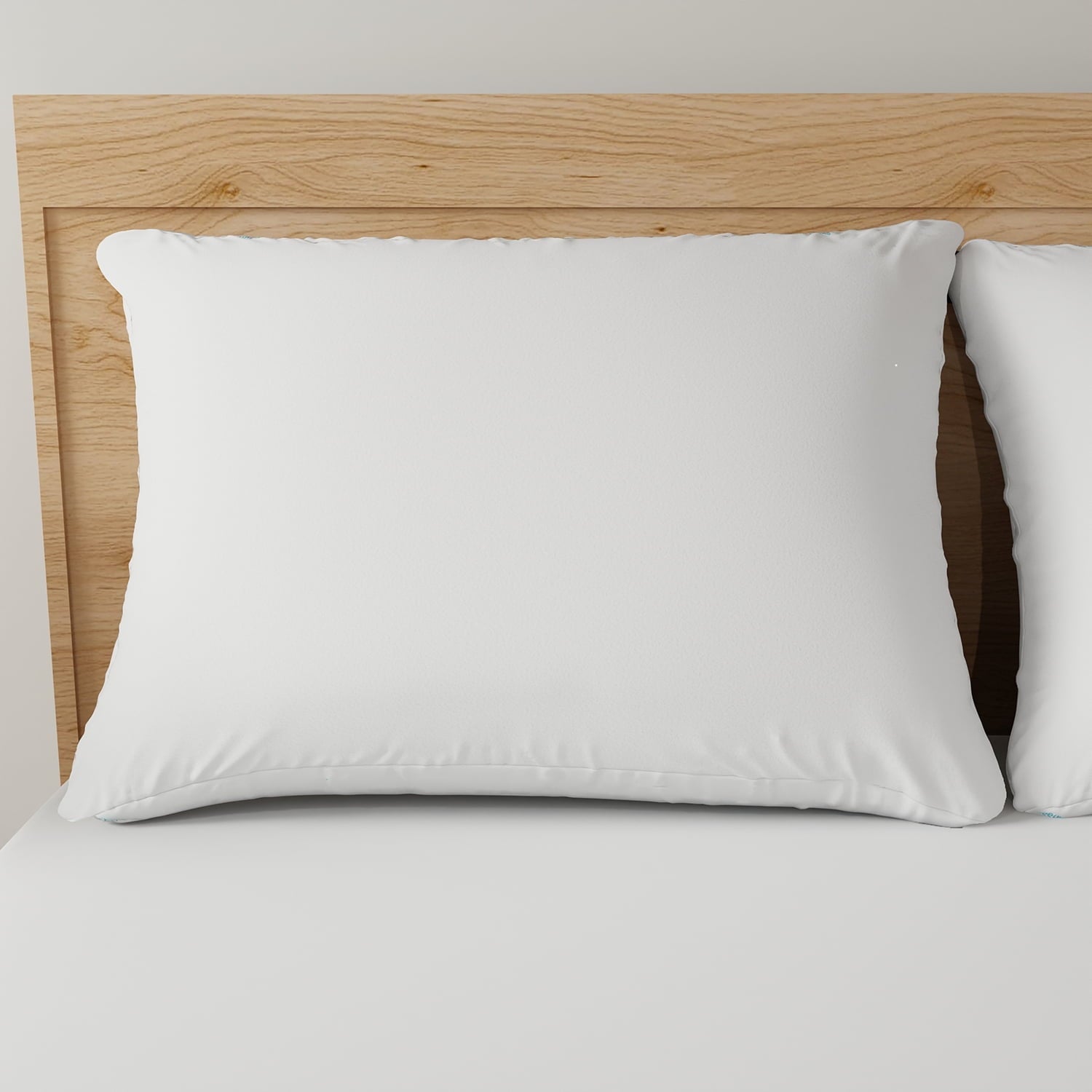 Fluffy Shredded Allergy Relief Bed Pillows, Standard/Queen - Firm Support, Back and Side Sleeper (2 Count) - Orthopedic Shredded Foam Bed Pillow Set Detail
