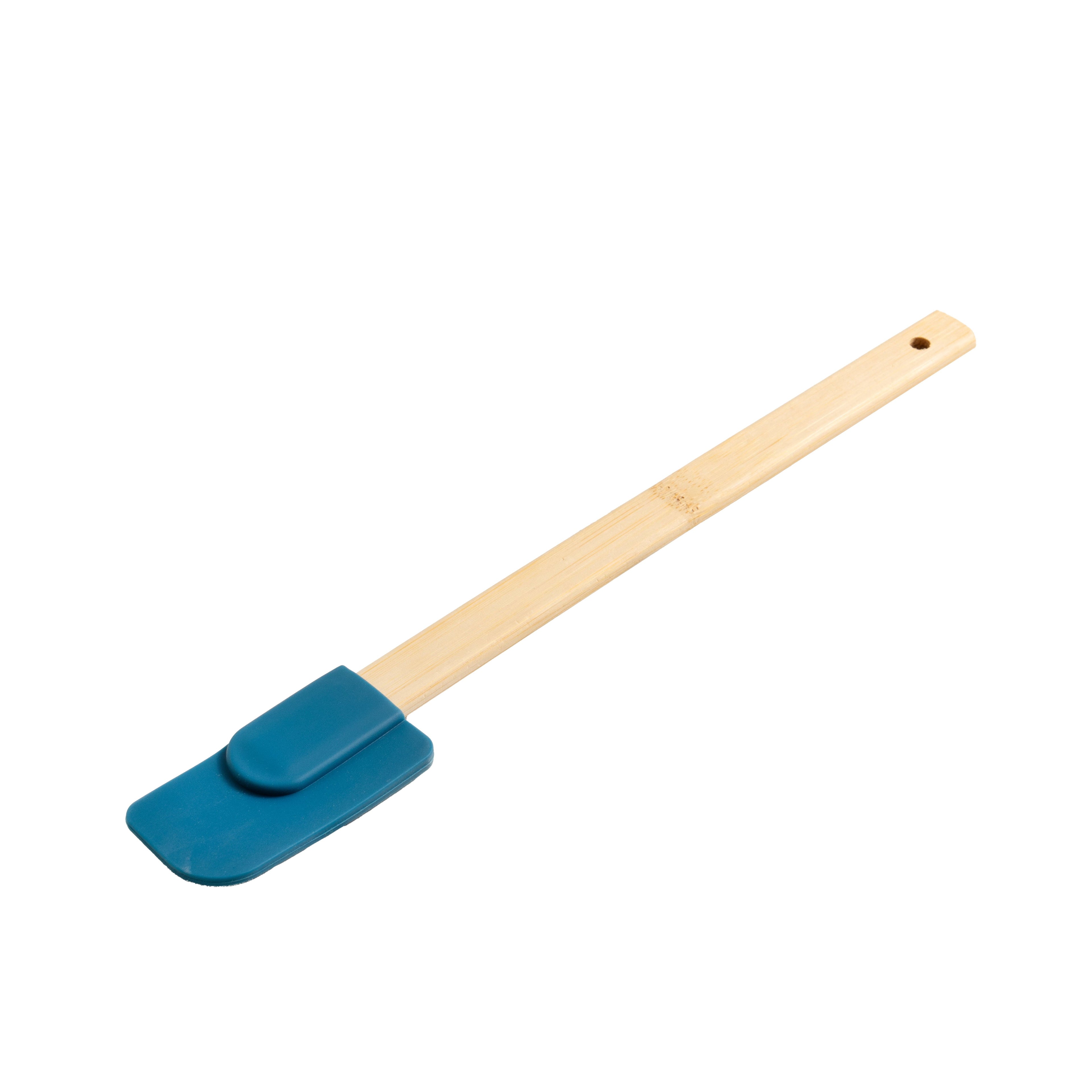 Seamless One-Piece 9-Piece Bamboo Gadgets Kitchen and Cooking Utensil Sets, Blue - Premium Stainless Steel Cooking Utensil for Non-Stick Pots Detail
