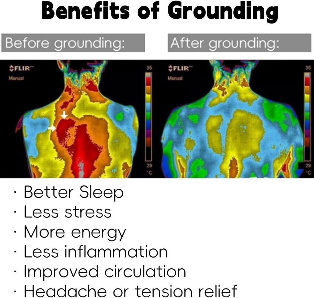 Breathable Luxury Grounding Sheets 39 * 75 inch, Conductive Grounding Sheets with Grounding Cord, Grounding Sheets for Earth with Silve... - Premium Ultra-Soft Pillowcase Pair for Sleeping Detail