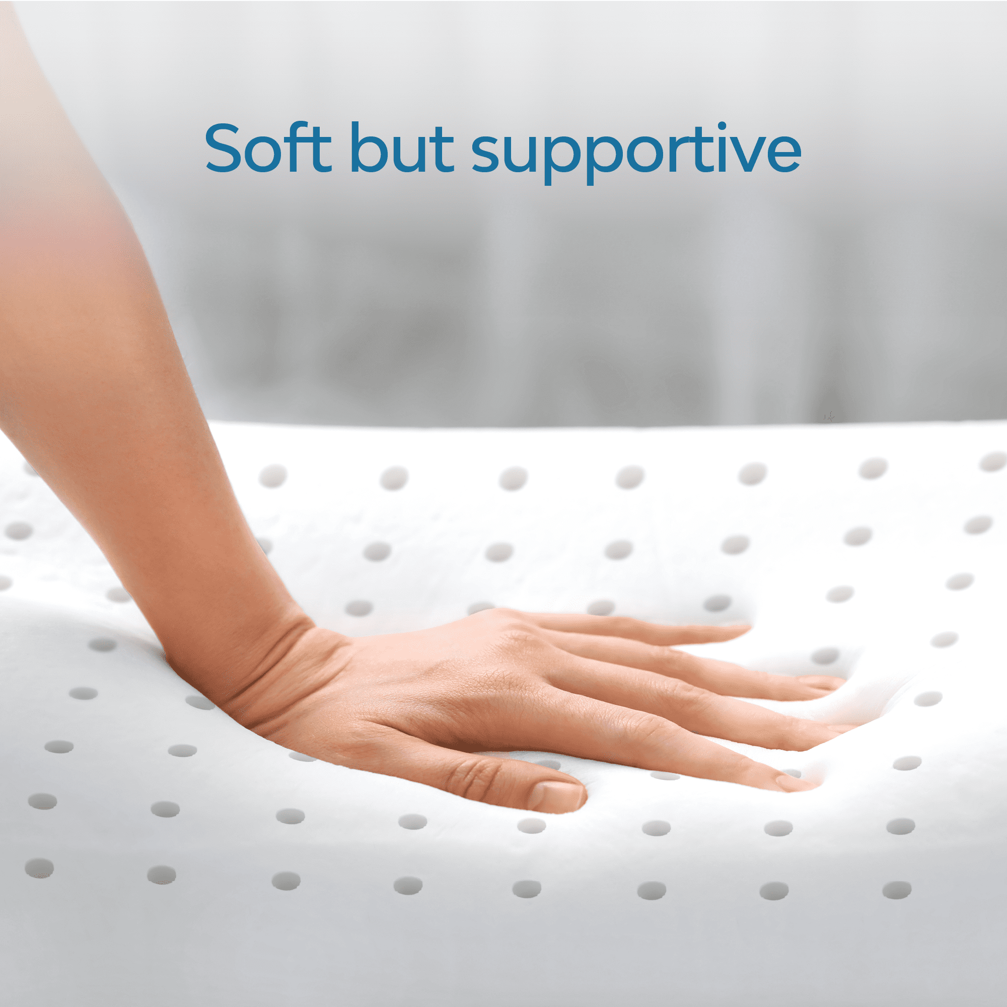 Fluffy Shredded Memory Foam Water Pillow - Adjustable Pillow for Neck Pain Relief, Pillow for Side, Back, and Stomach Sleepers, The O... - Orthopedic Shredded Foam Bed Pillow Set Detail