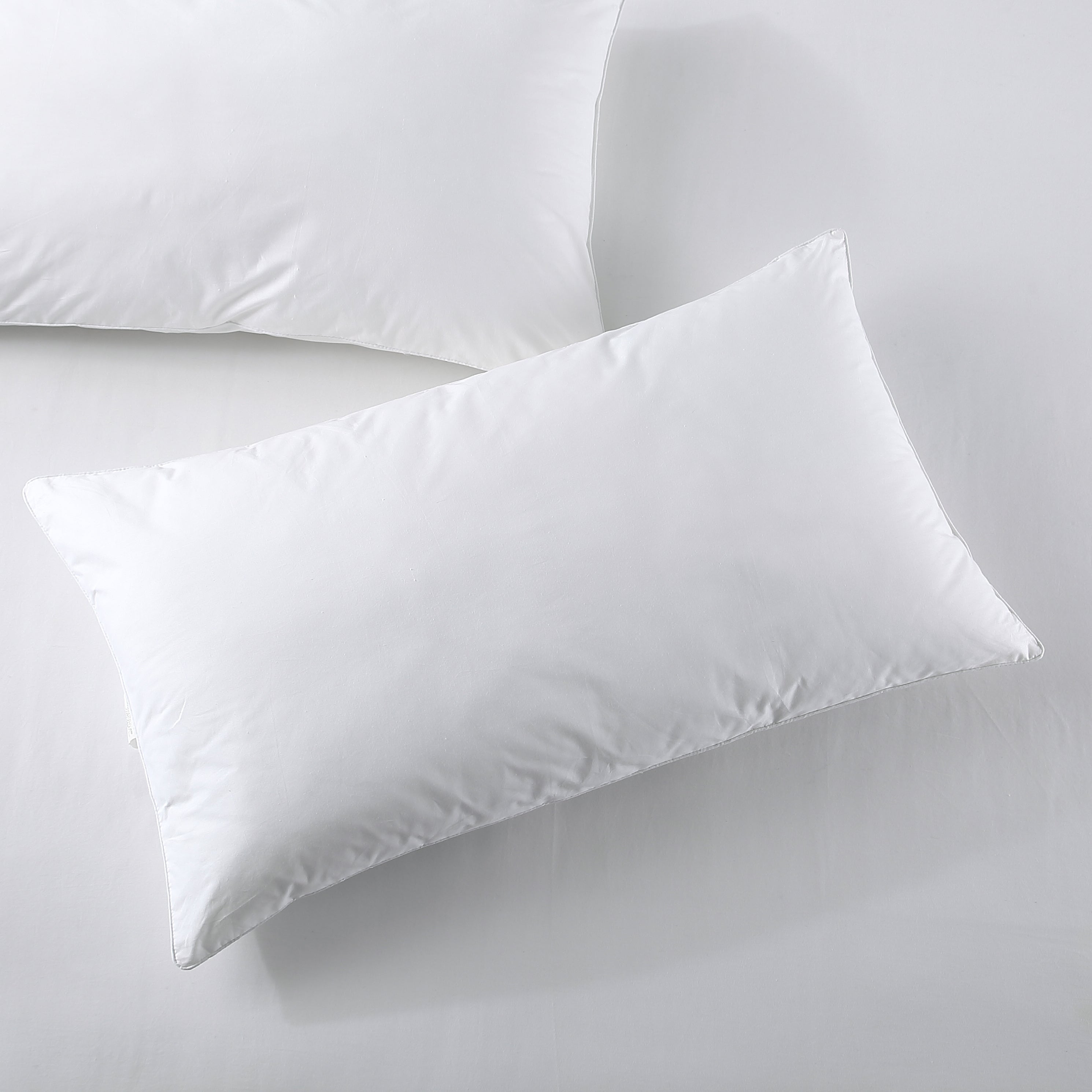 Orthopedic Support Bed Pillows King Size Pillows Set of 2, Pillows for Sleeping,Polyester Microfiber Cover,Super Soft Set of 2(... - Orthopedic Shredded Foam Bed Pillow Set Detail