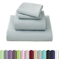 Premium Egyptian Cotton Sheets Set 4 Piece Queen/Full Size Sheet Set, Soft & Lightweight And Breathable ding Set, Fitted Sheet, Flat Sheet & ... - Premium Ultra-Soft Pillowcase Pair for Sleeping - Default Title