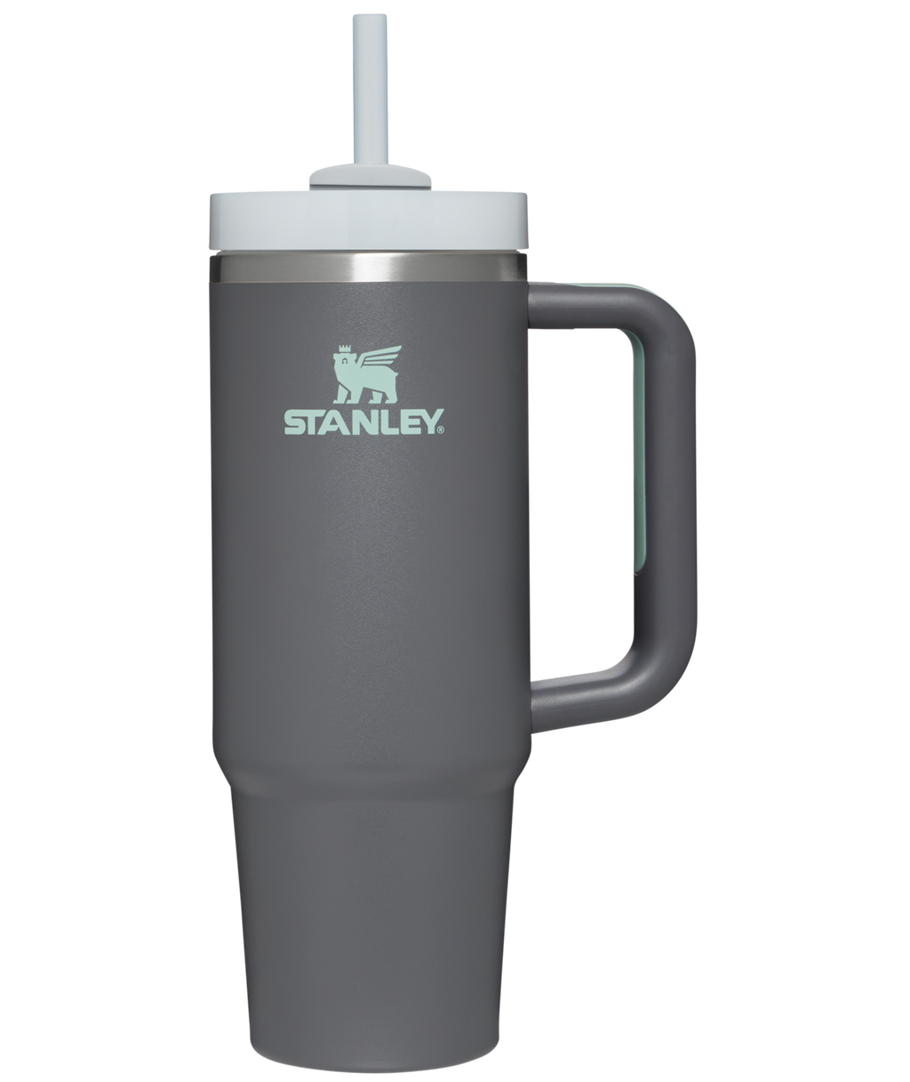 Car-Cup Friendly The Quencher H2.0 Flowstate Tumbler | Stanley Create D331C - Premium Stainless Steel Straw Cup for All-Day Hydration Detail