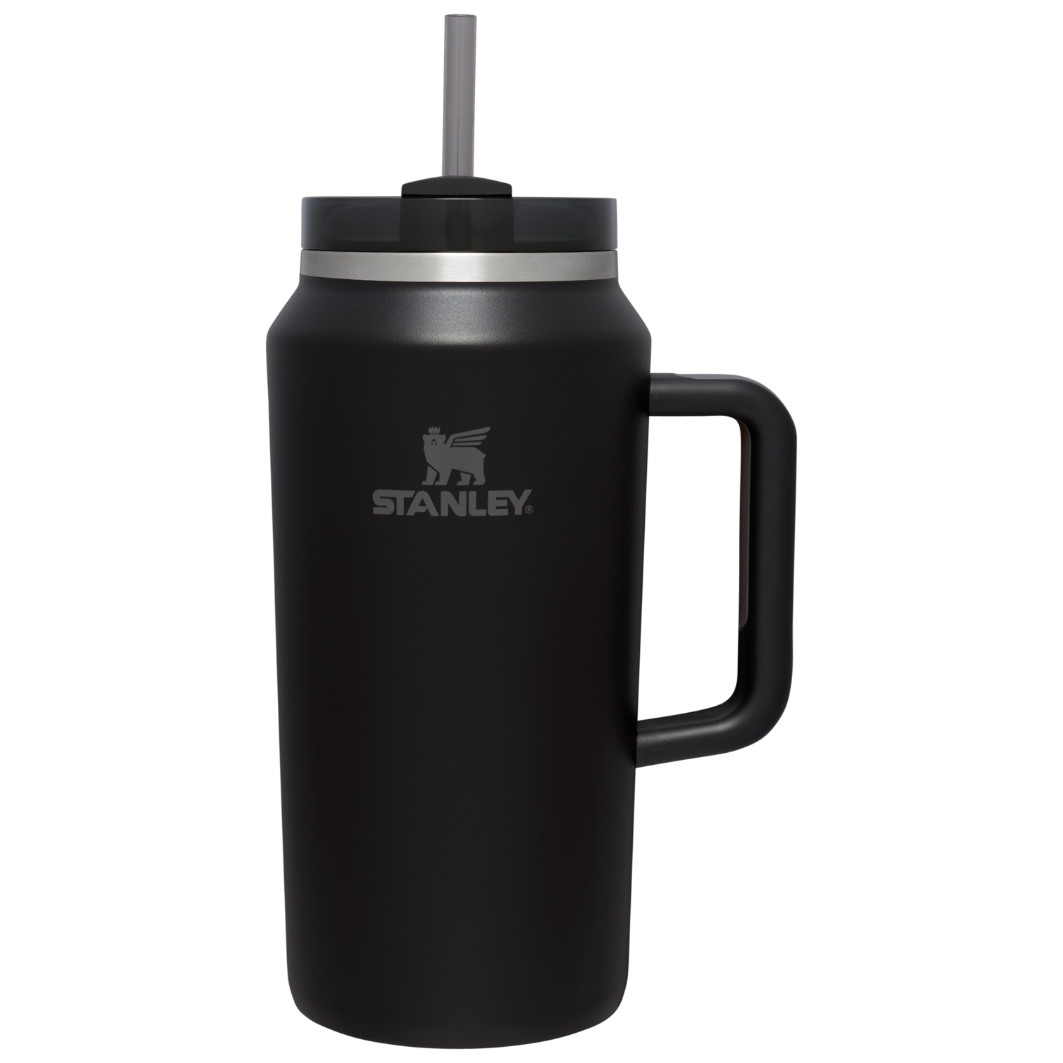 Large Capacity The Quencher H2.0 Flowstate Tumbler D033Q - FlowState 3-Position Lid Insulated Travel Mug - Black