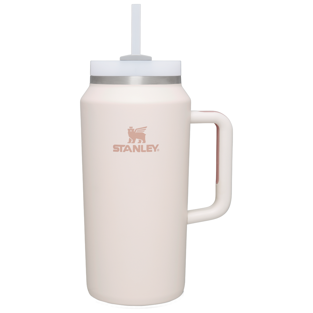 Large Capacity The Quencher H2.0 Flowstate Tumbler D033Q - FlowState 3-Position Lid Insulated Travel Mug - Rose Quartz