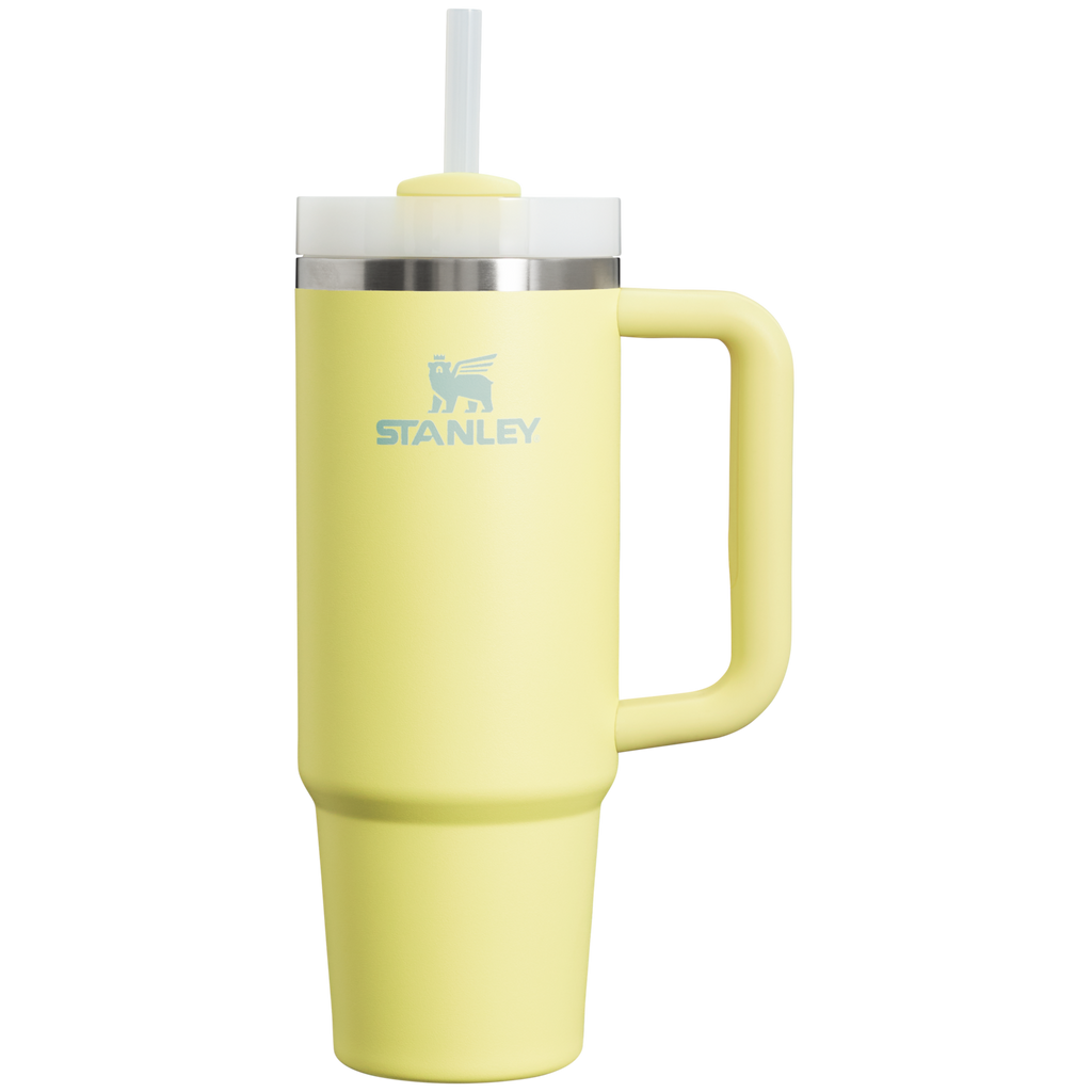 Car-Cup Friendly The Quencher H2.0 Flowstate Tumbler | Stanley Create D331C - Premium Stainless Steel Straw Cup for All-Day Hydration Detail