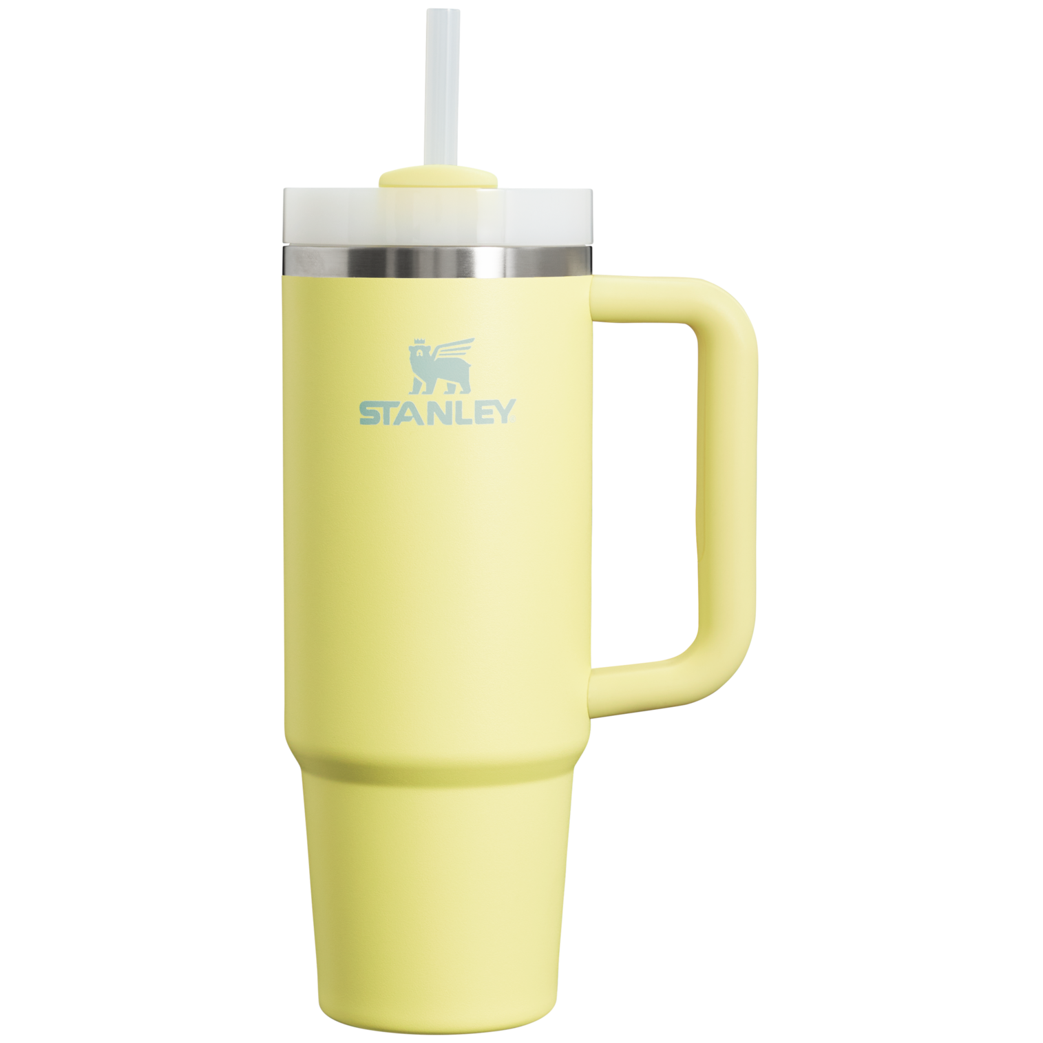 Car-Cup Friendly The Quencher H2.0 Flowstate Tumbler | Stanley Create D331C - Premium Stainless Steel Straw Cup for All-Day Hydration Detail