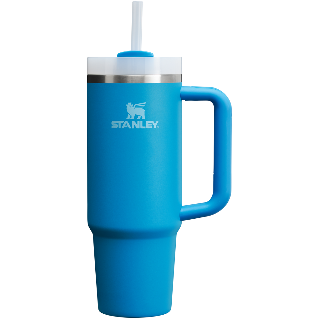 Car-Cup Friendly The Quencher H2.0 Flowstate Tumbler | Stanley Create D331C - Premium Stainless Steel Straw Cup for All-Day Hydration Detail