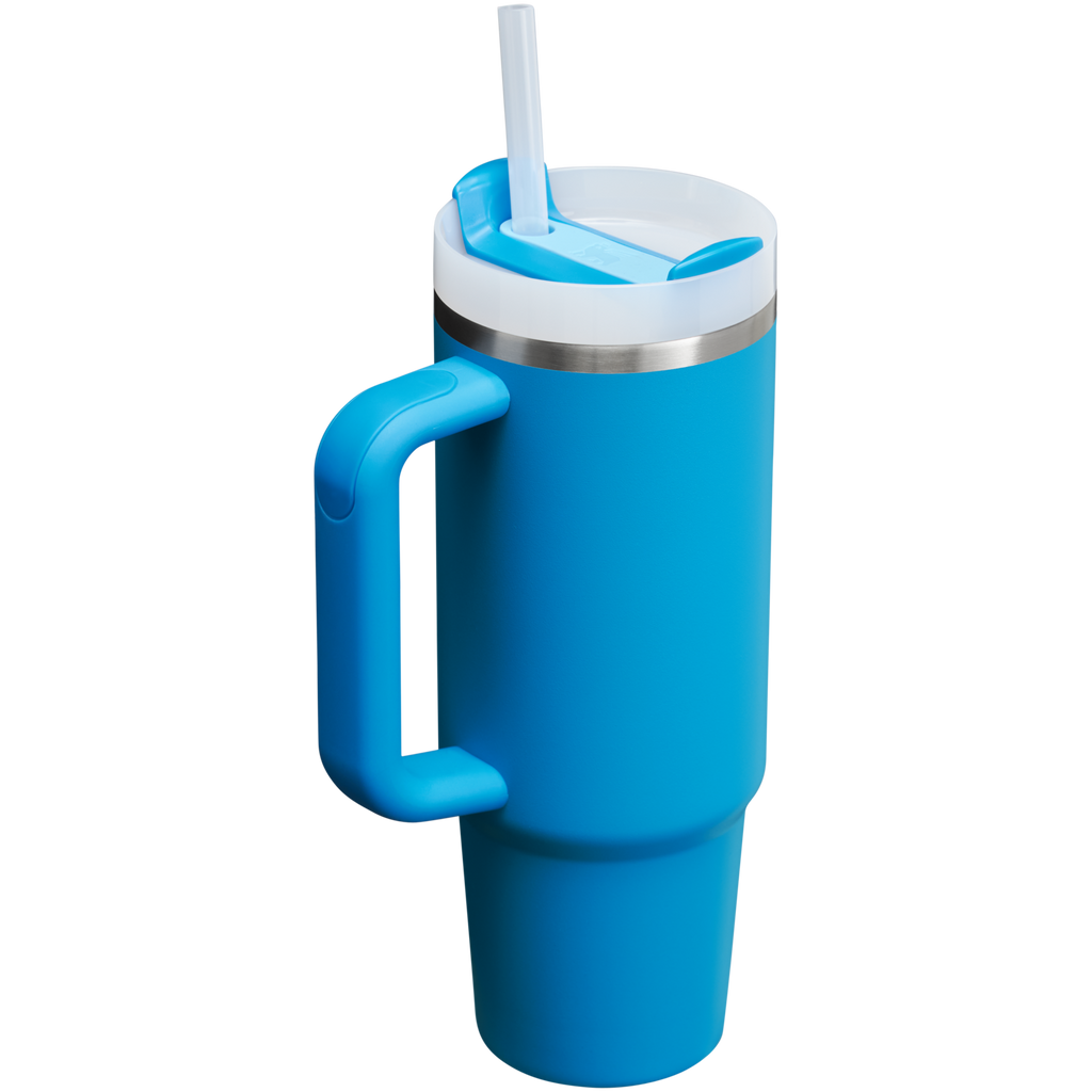 Car-Cup Friendly The Quencher H2.0 Flowstate Tumbler | Stanley Create D331C - Premium Stainless Steel Straw Cup for All-Day Hydration Detail