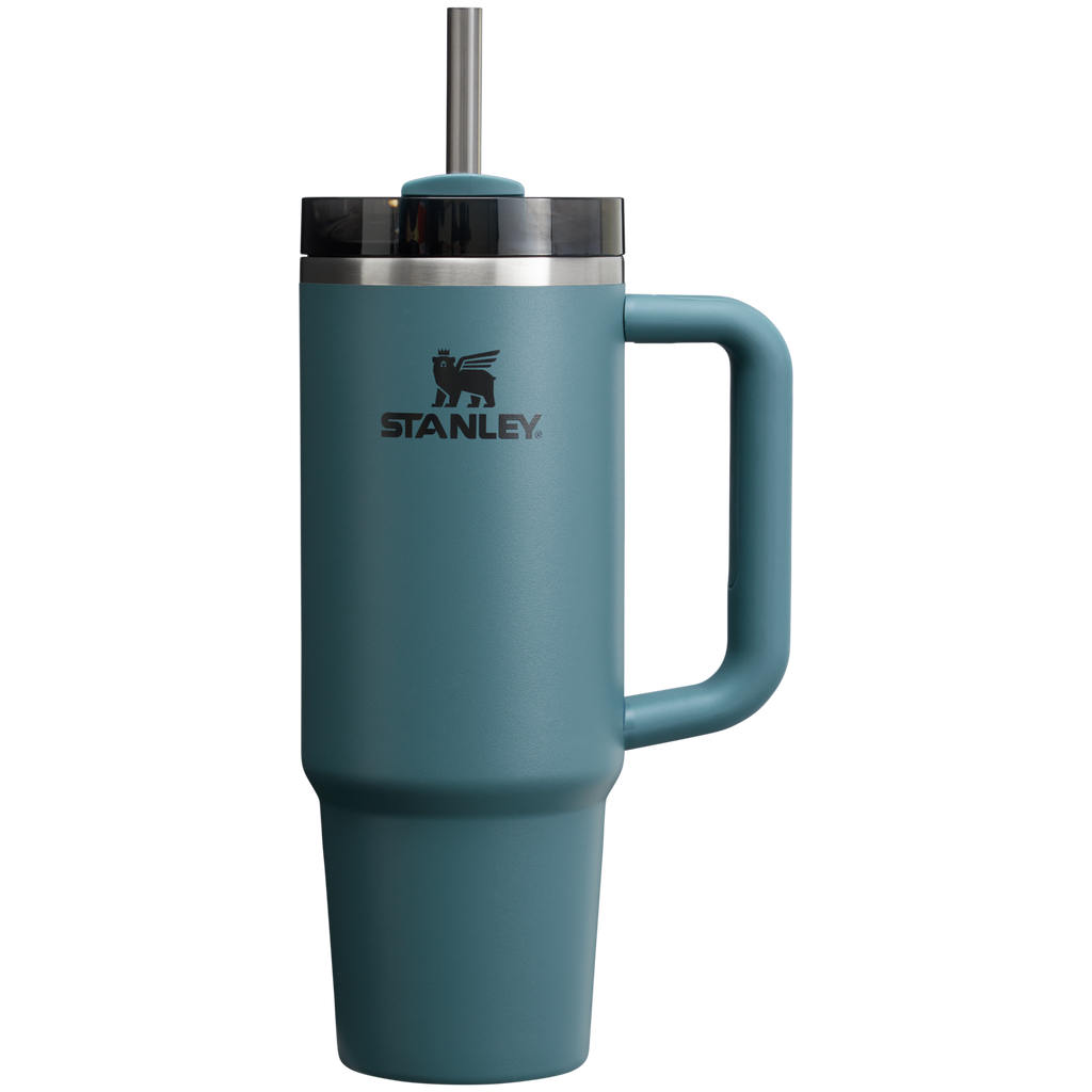 Car-Cup Friendly The Quencher H2.0 Flowstate Tumbler | Stanley Create D331C - Premium Stainless Steel Straw Cup for All-Day Hydration Detail