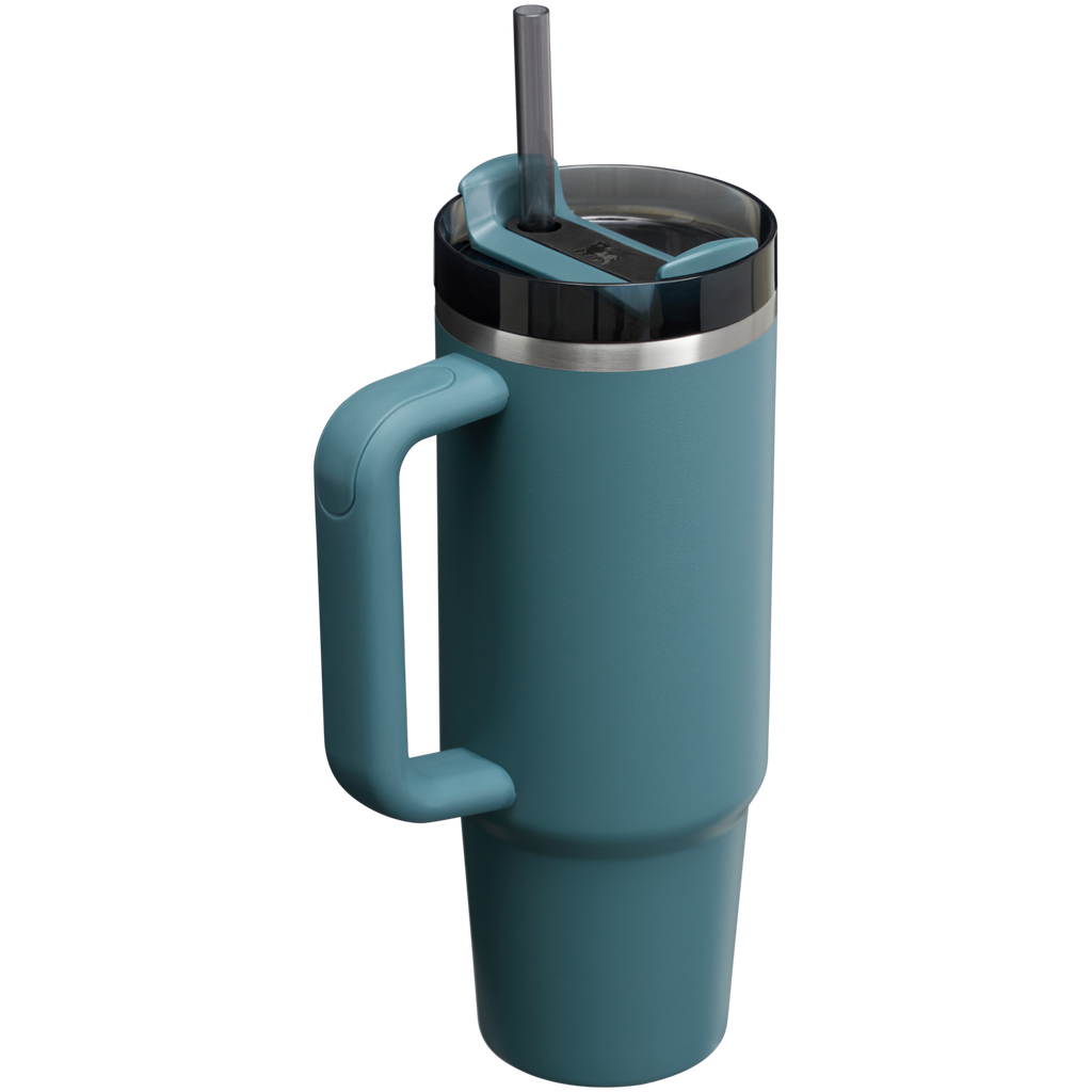 Car-Cup Friendly The Quencher H2.0 Flowstate Tumbler | Stanley Create D331C - Premium Stainless Steel Straw Cup for All-Day Hydration Detail