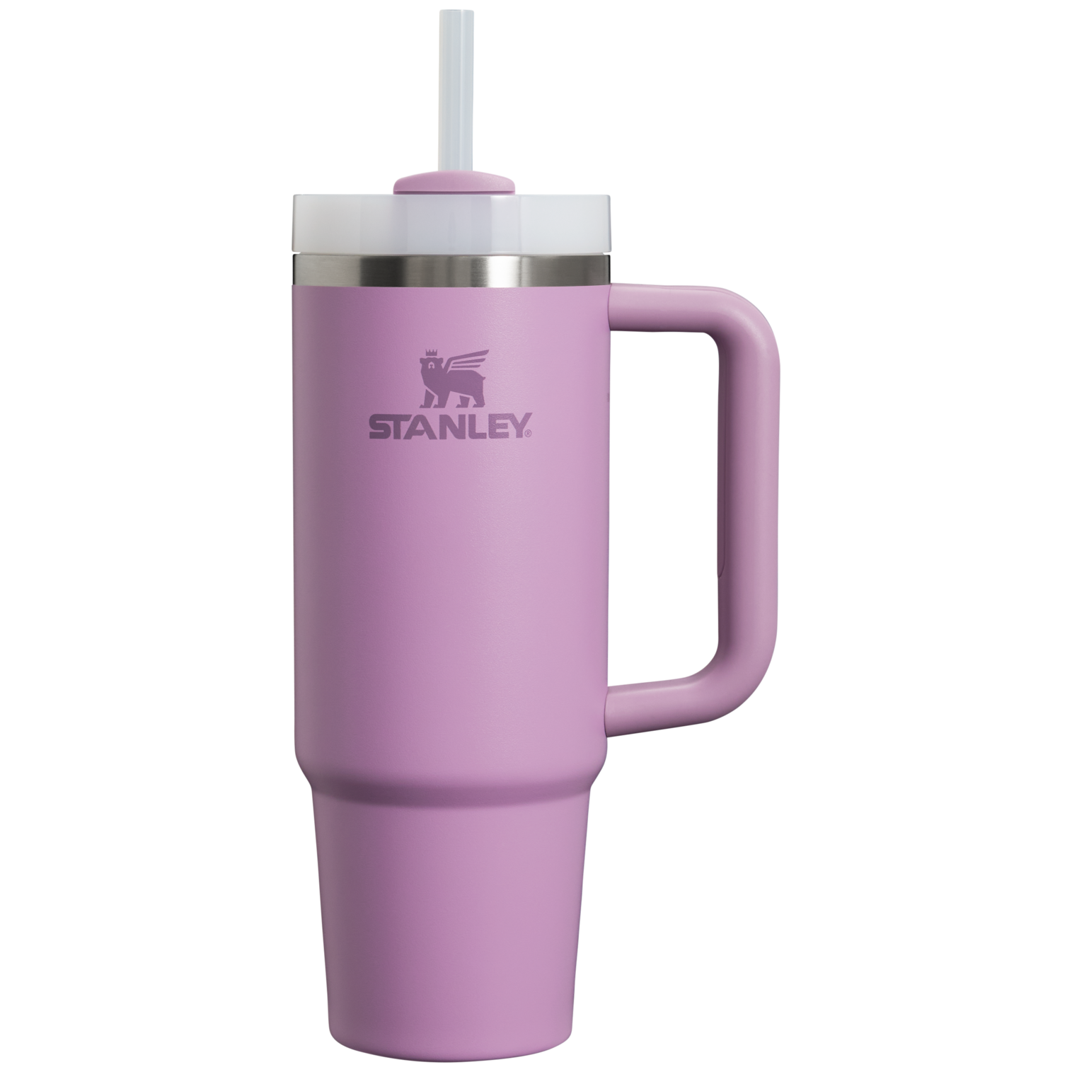Car-Cup Friendly The Quencher H2.0 Flowstate Tumbler | Stanley Create D331C - Premium Stainless Steel Straw Cup for All-Day Hydration Detail