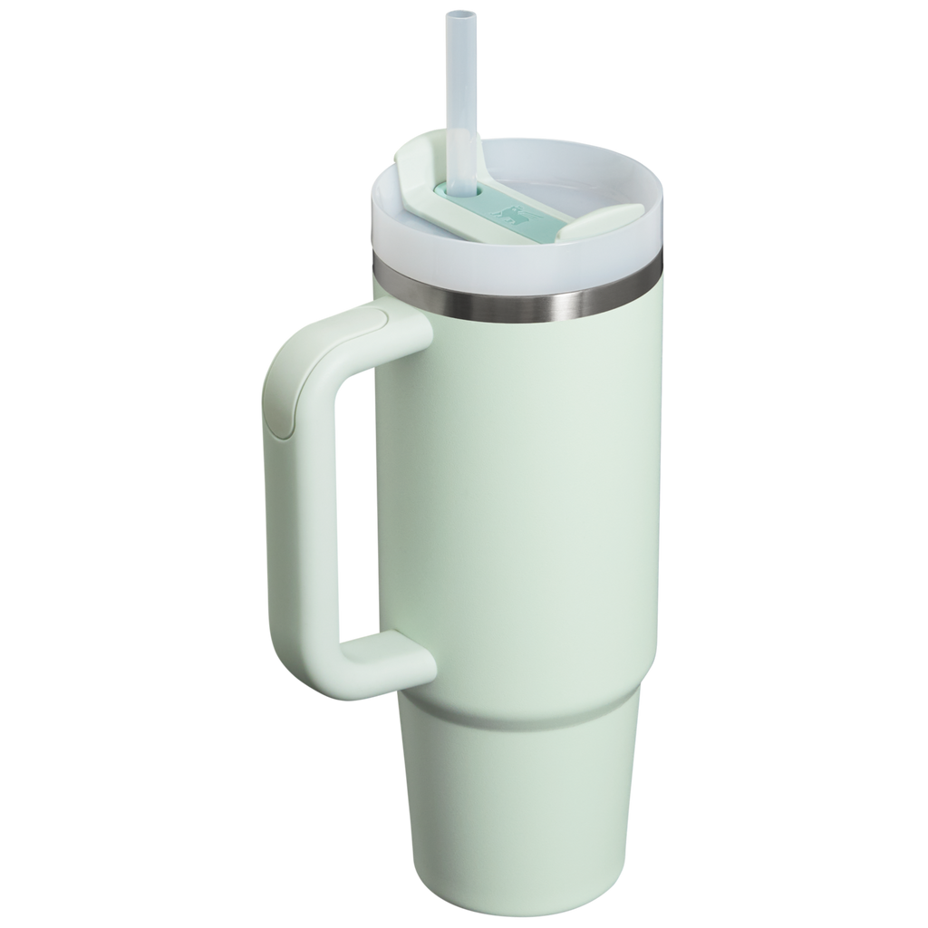 Car-Cup Friendly The Quencher H2.0 Flowstate Tumbler | Stanley Create D331C - Premium Stainless Steel Straw Cup for All-Day Hydration Detail
