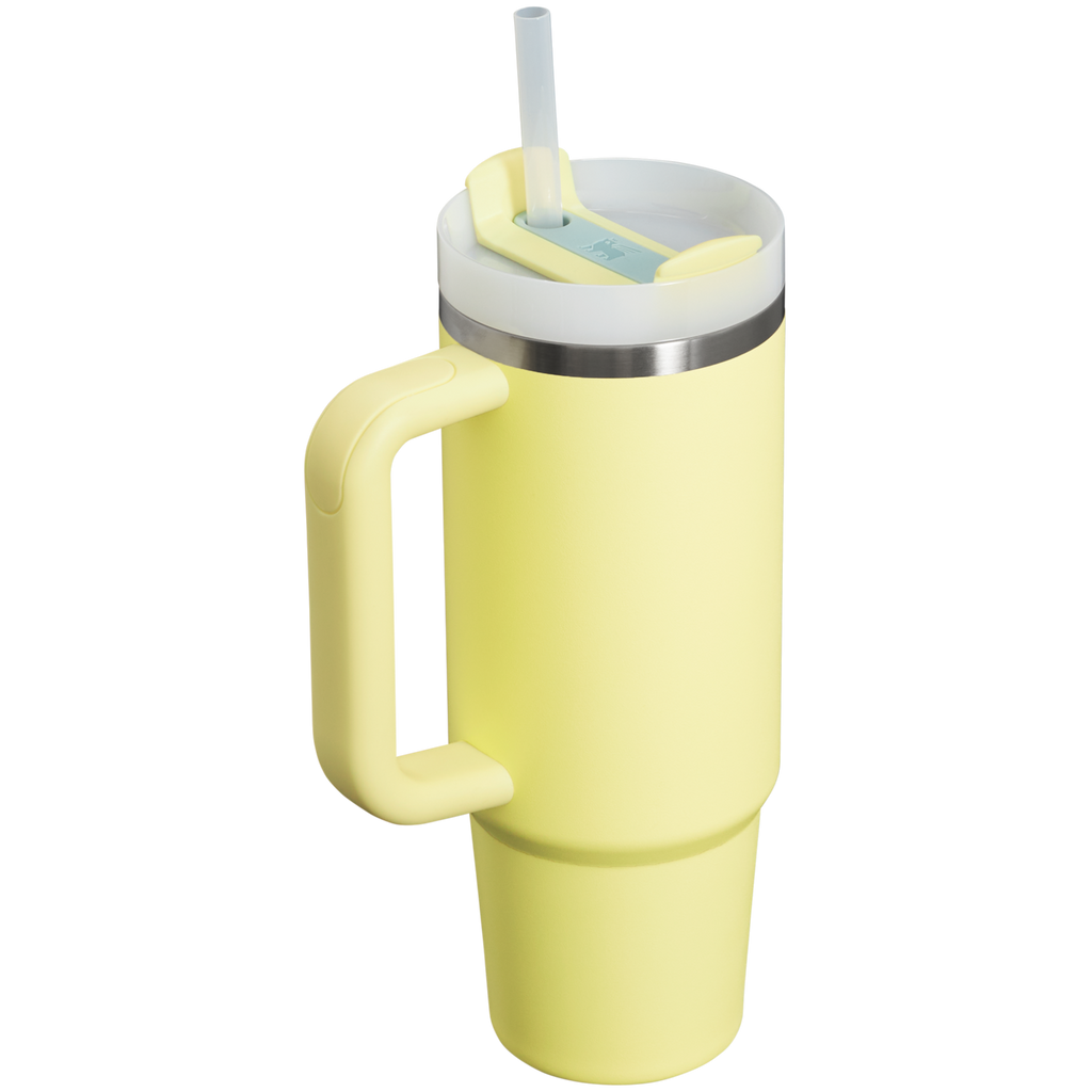Car-Cup Friendly The Quencher H2.0 Flowstate Tumbler | Stanley Create D331C - Premium Stainless Steel Straw Cup for All-Day Hydration Detail