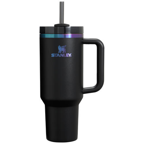 Car-Cup Friendly The Black Chroma Quencher H2.0 Flowstate Tumbler D252B - 40oz Large Capacity Car-Cup Friendly Quencher - Default Title