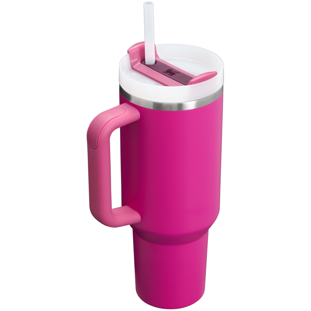 Splash-Resistant FlowState The Quencher H2.0 Flowstate Tumbler  | Stanley Create D332L - Premium Stainless Steel Straw Cup for All-Day Hydration Detail