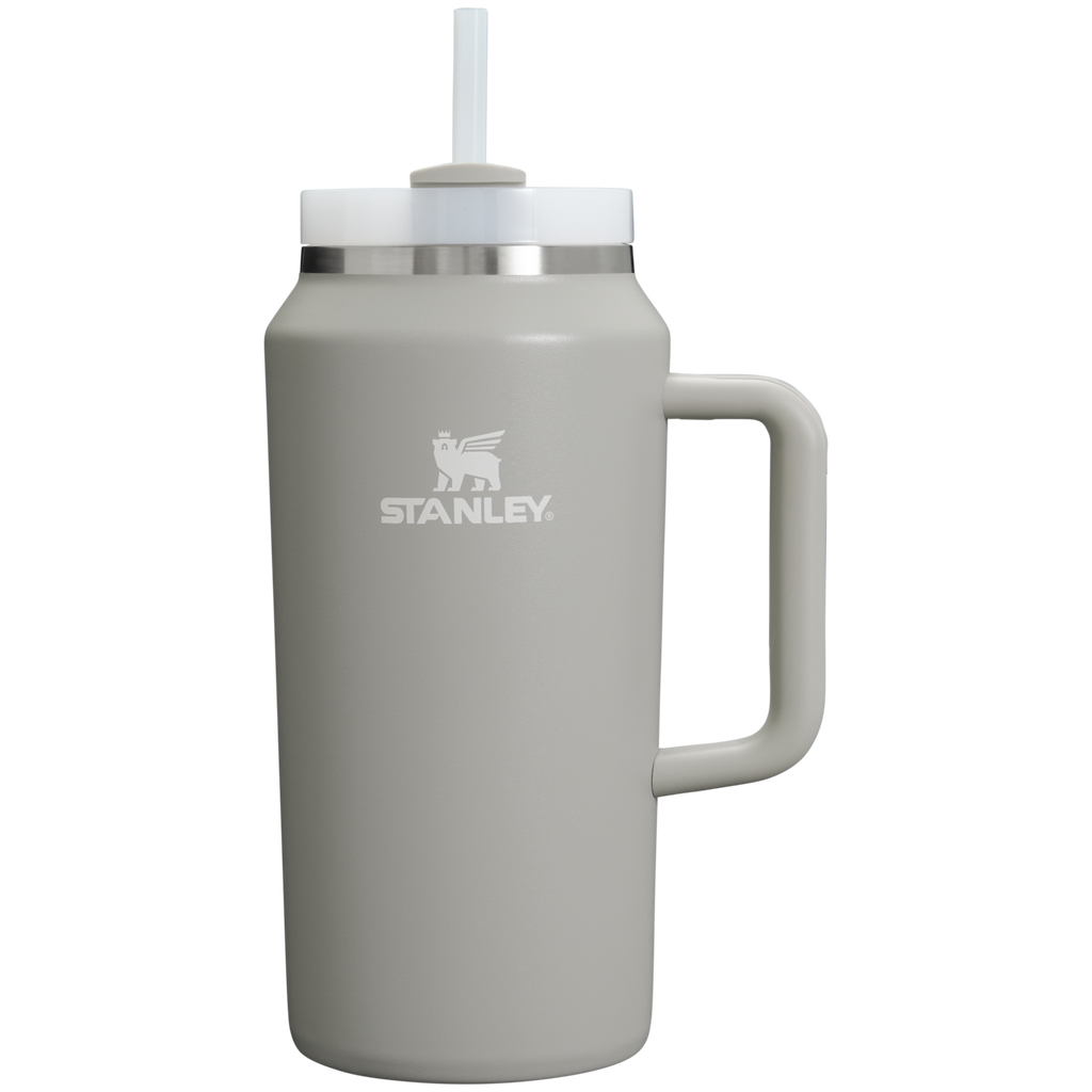Large Capacity The Quencher H2.0 Flowstate Tumbler D033Q - FlowState 3-Position Lid Insulated Travel Mug - Ash