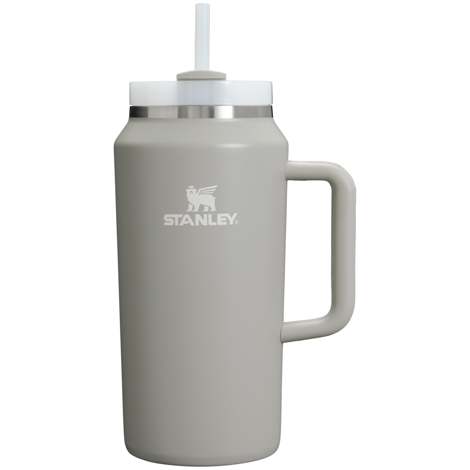 Large Capacity The Quencher H2.0 Flowstate Tumbler D033Q - FlowState 3-Position Lid Insulated Travel Mug - Ash