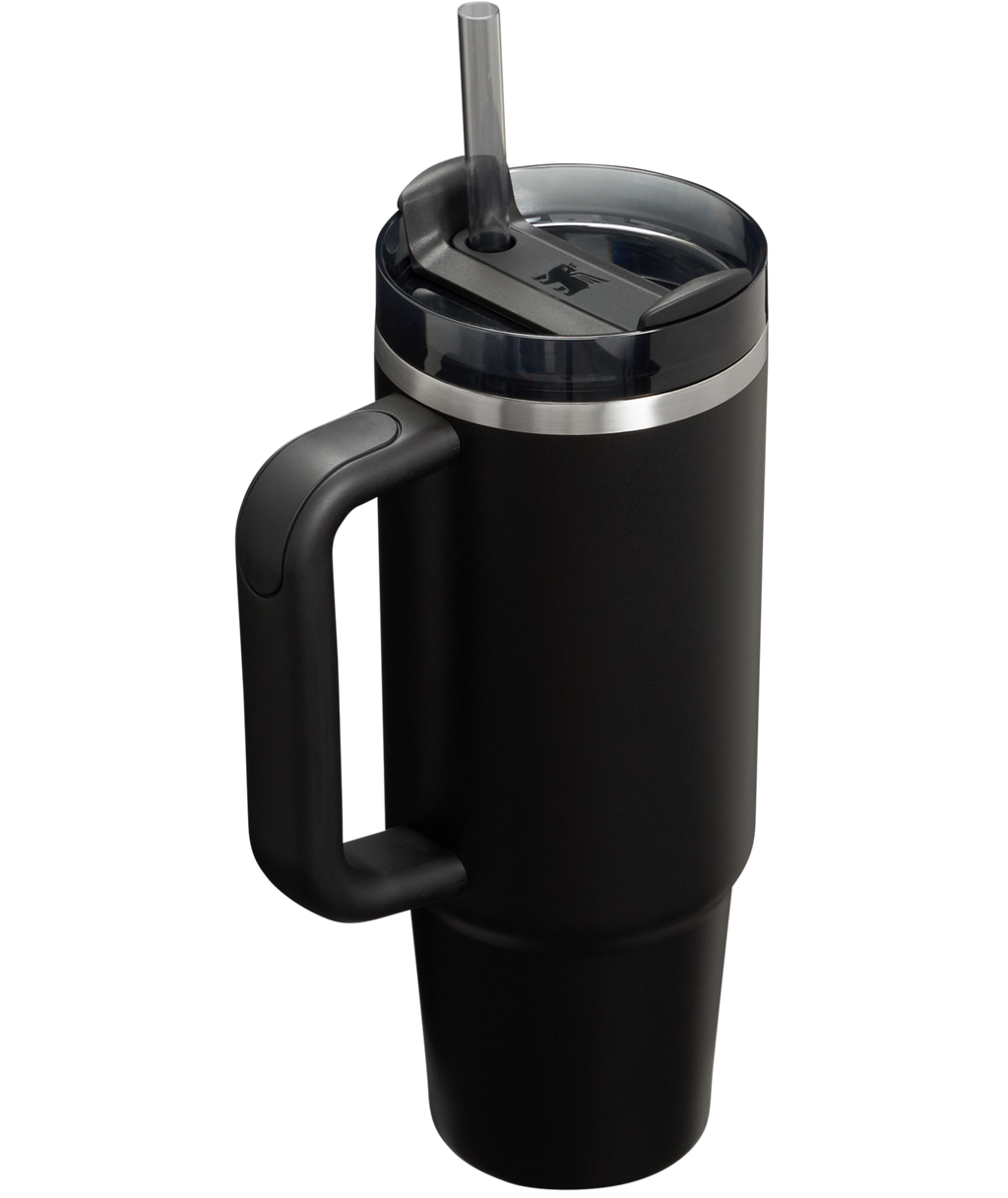 Car-Cup Friendly The Quencher H2.0 Flowstate Tumbler | Stanley Create D331C - Premium Stainless Steel Straw Cup for All-Day Hydration Detail