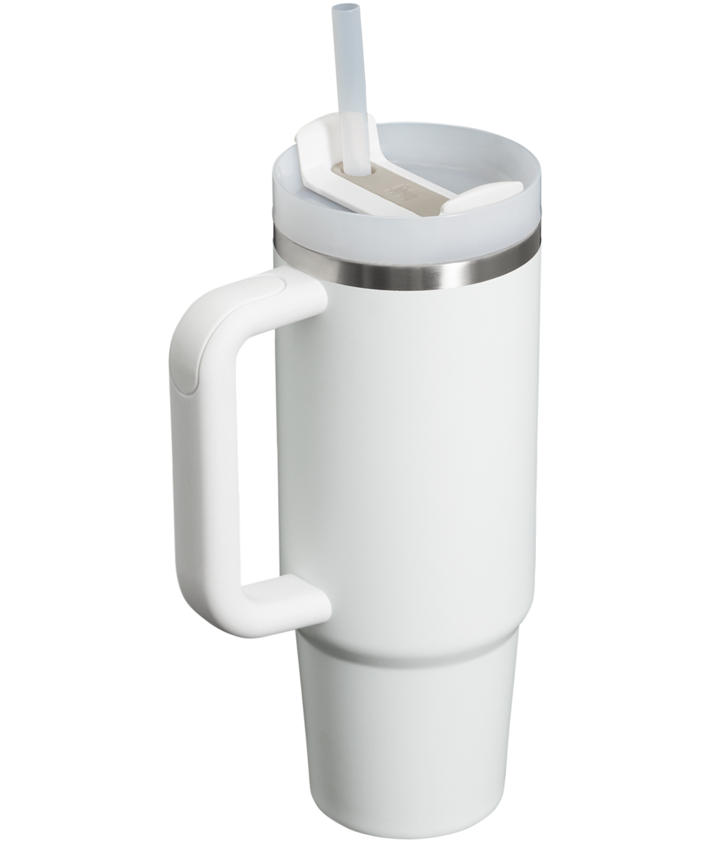 Car-Cup Friendly The Quencher H2.0 Flowstate Tumbler | Stanley Create D331C - Premium Stainless Steel Straw Cup for All-Day Hydration Detail