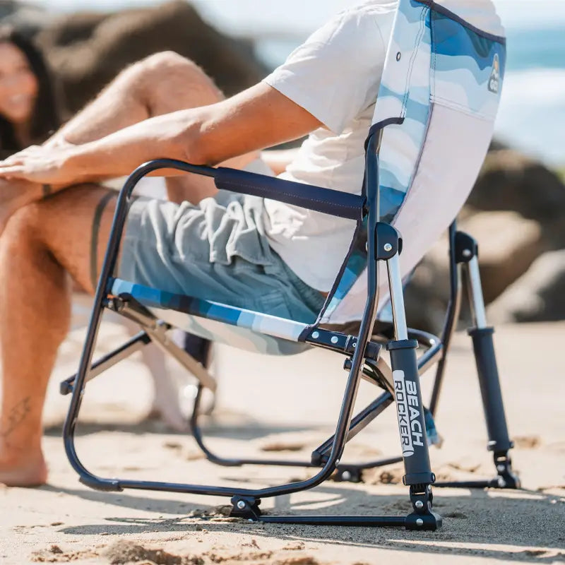 Smooth Motion Beach Rocker - Choice 712 - RoadTrip Rocker Smooth Motion Camp Chair Detail
