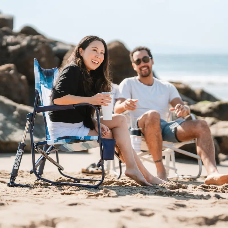 Smooth Motion Beach Rocker - Choice 712 - RoadTrip Rocker Smooth Motion Camp Chair Detail