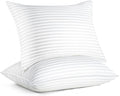 Orthopedic Support Pillow for Beds 2 Pack Queen Size Pillows Set of 2 Hypoallergenic Hotel Down Alternative Pillow for Side and Back Sle... - Ergonomic Memory Foam Pillow for Neck Pain Support - Default Title
