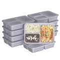 Sweet Treat Shaped 3-Compartment Meal Containers with Lids, PFAS & BPA Free Materials, Durable, Microwave, Freezer, & D... - Fun Food Fidget Cookie Squishable Toy - Default Title