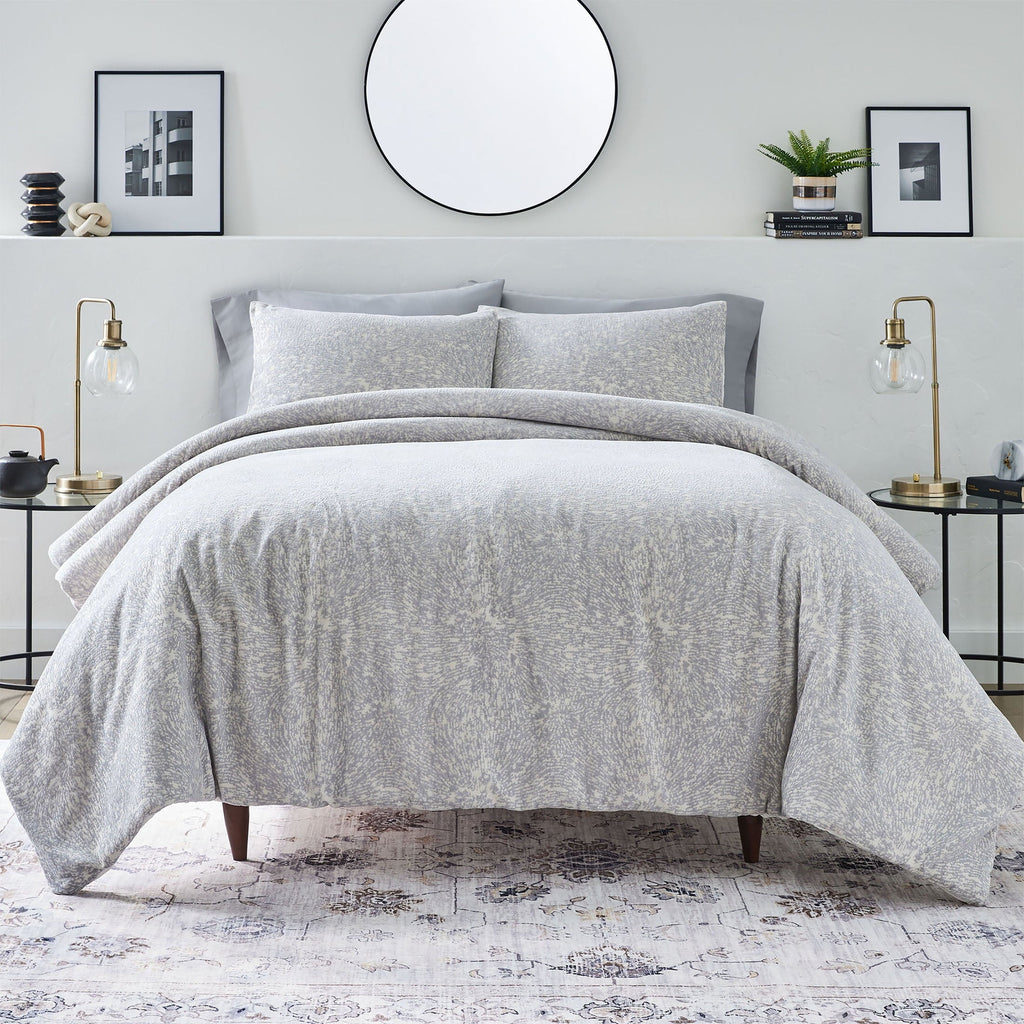 Hypoallergenic Cloud Better Homes & Garden Grey Chenille 3-Piece Comforter Set, Full/Queen, All Ages - Cloud-Like Soft Lightweight Bed Comforter - Default Title