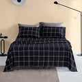 Ultra-Soft Full Bed Sheet Set, 4 Pieces Breathable & Super Soft, Easy Care Printed Microfiber with Deep Pocket & Envelope Closur... - Luxury Bed Sheet Set with Deep Pockets - Default Title