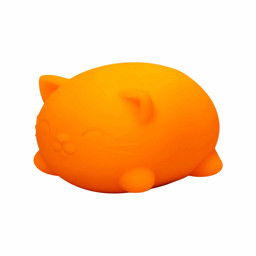 Animal-Shaped Cool Cats NeeDoh | Select Morning Crest - Purrfect Cat Squishy Character Stress Toy Detail
