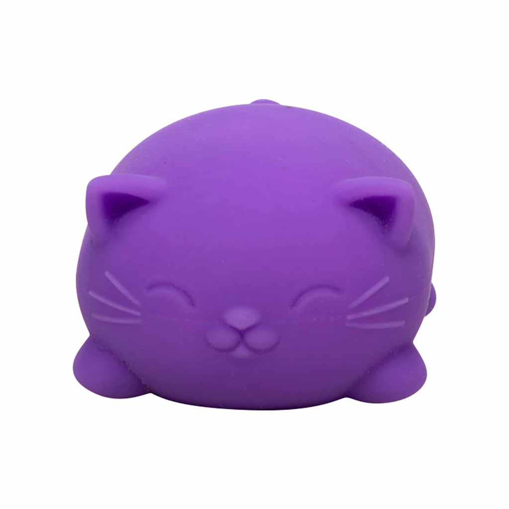 Animal-Shaped Cool Cats NeeDoh | Select Morning Crest - Purrfect Cat Squishy Character Stress Toy Detail
