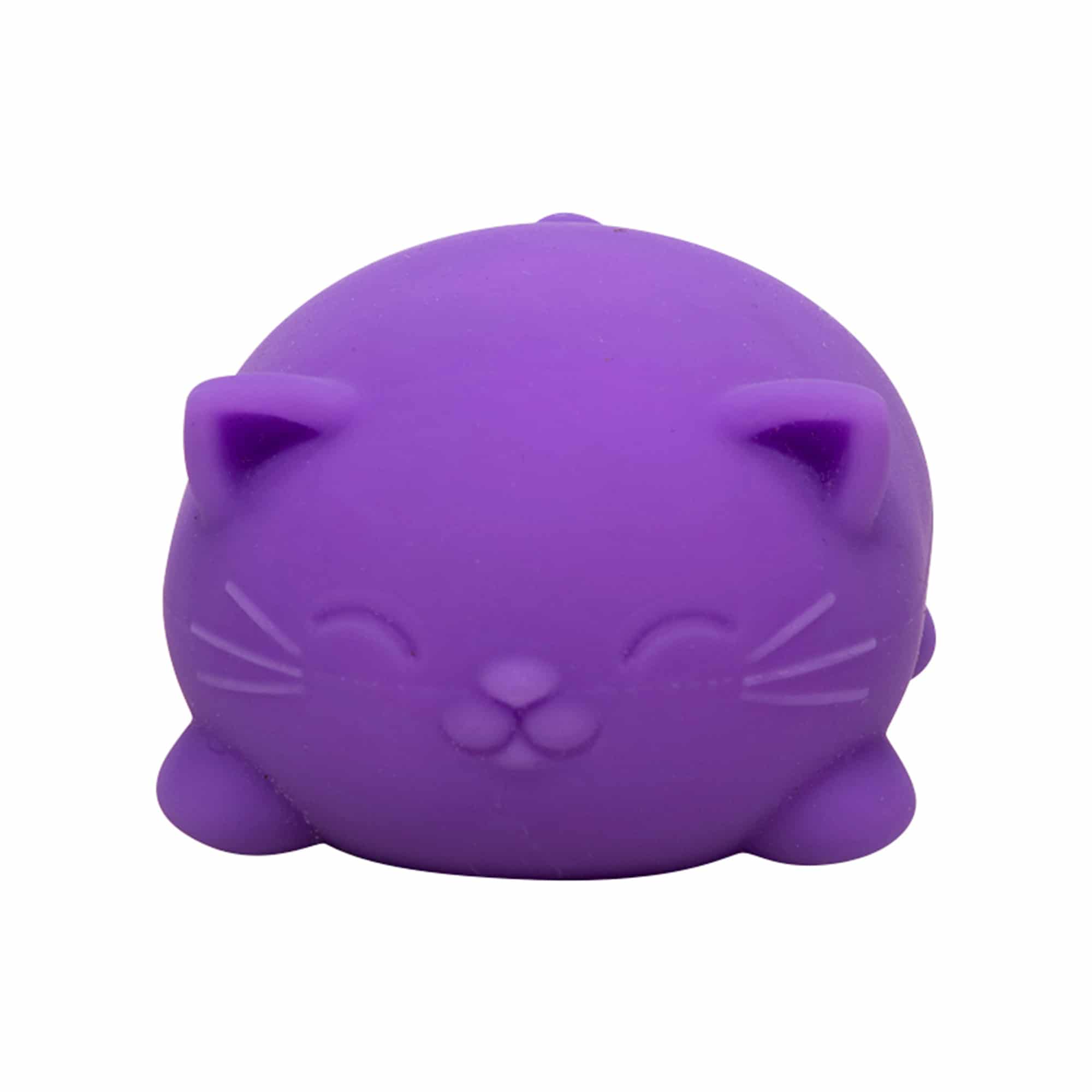Animal-Shaped Cool Cats NeeDoh | Select Morning Crest - Purrfect Cat Squishy Character Stress Toy Detail