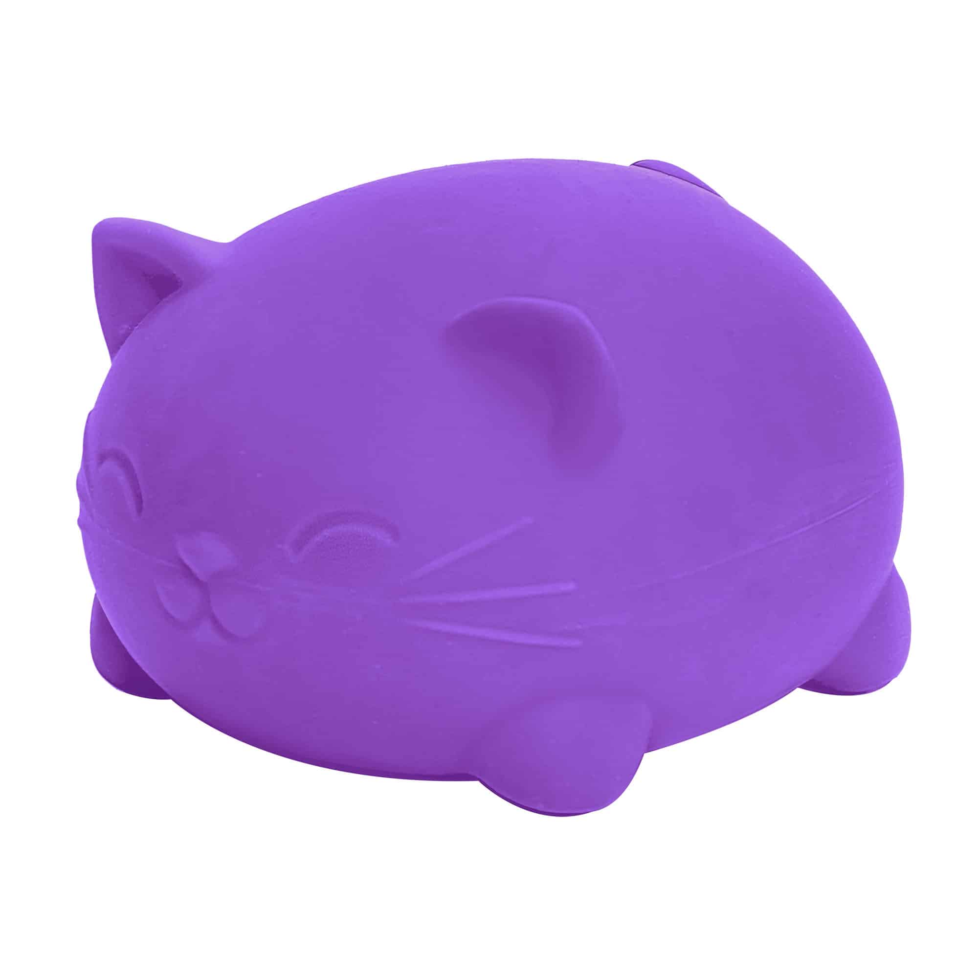 Purrfectly Squishy Super NeeDoh Cool Cats | Select Opal Prairie - Purrfect Cat Squishy Character Stress Toy Detail