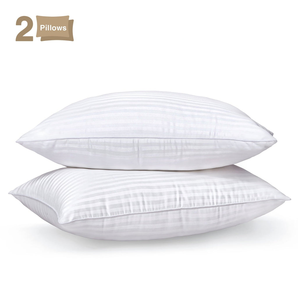 Fluffy Shredded Pillow for Bed Standard Size Set of 2 ,Down Alternative Pillows for Sleeping 20x26inch, Luxury Hotel Pillow for Back,... - Decorative Throw Pillow Cushion for Sofa & Bed - Default Title