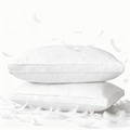 Orthopedic Support Goose Feather & Down Pillow King Size 20"x36" – Hotel Quality Bed Pillow for Sleeping, 100% Organic Cotton Cover, Hyp... - Ergonomic Memory Foam Pillow for Neck Pain Support - Default Title