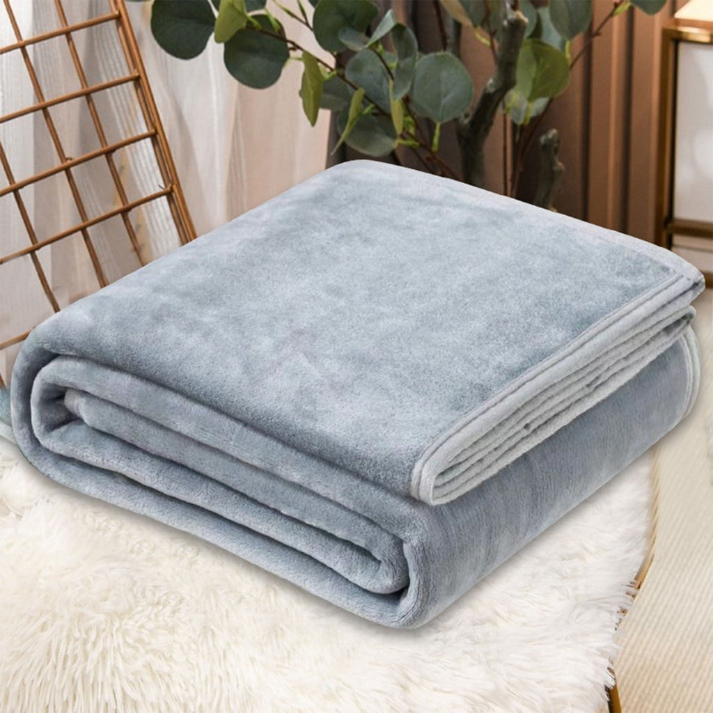 Lightweight Warm Under $5 Flannel Blanket 27.56X39.37 Inches Blanket Soft Cozy Throw Blanket for Couch, Bed, Household Blanket for All... - Super Soft Reversible Sherpa Flannel Blanket - Default Title