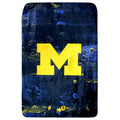 Cozy Fleece Michigan Wolverines Sublimated Soft Throw Blanket, 42" x 60" - Cozy Fleece Throw Blanket for Couch & Bed - Default Title