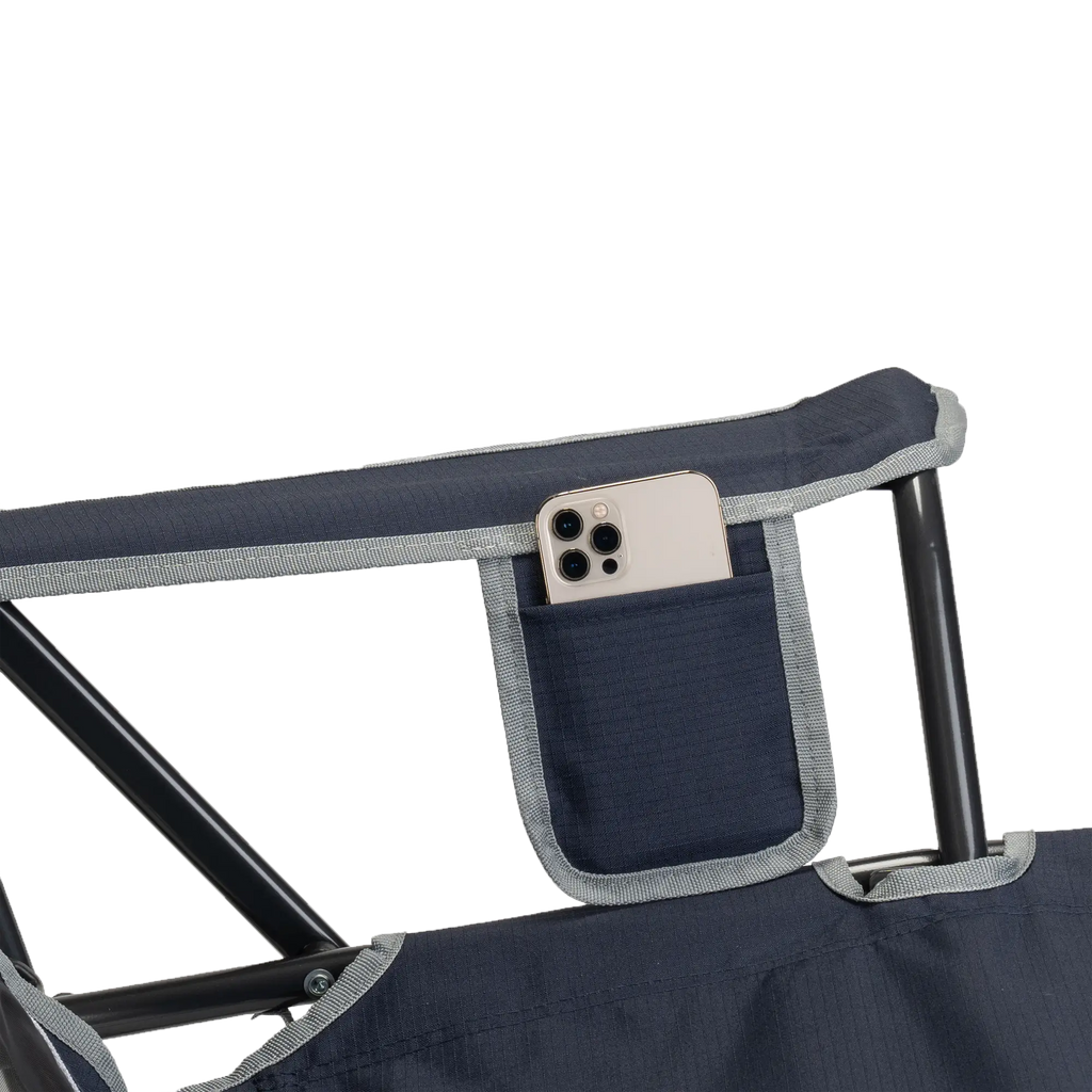 Luxury Camp Comfort Pro Rocker - Choice 375 - RoadTrip Rocker Smooth Motion Camp Chair Detail